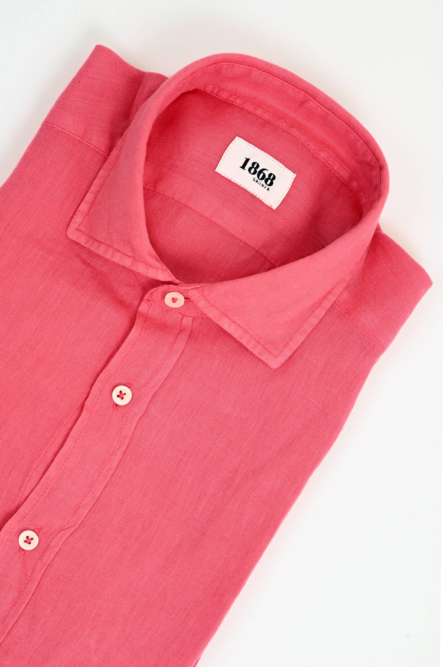 Leinenhemd in Coralpink Leinenhemd in Coralpink