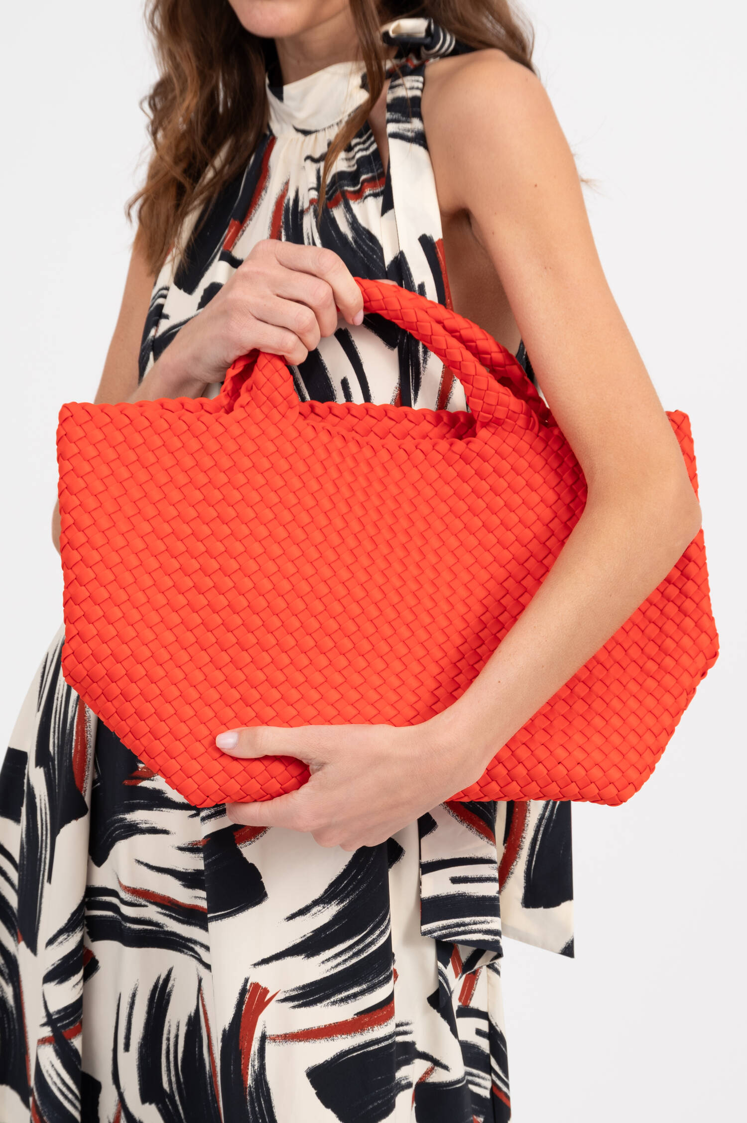 Shopper ST.BARTH MEDIUM in Rotorange