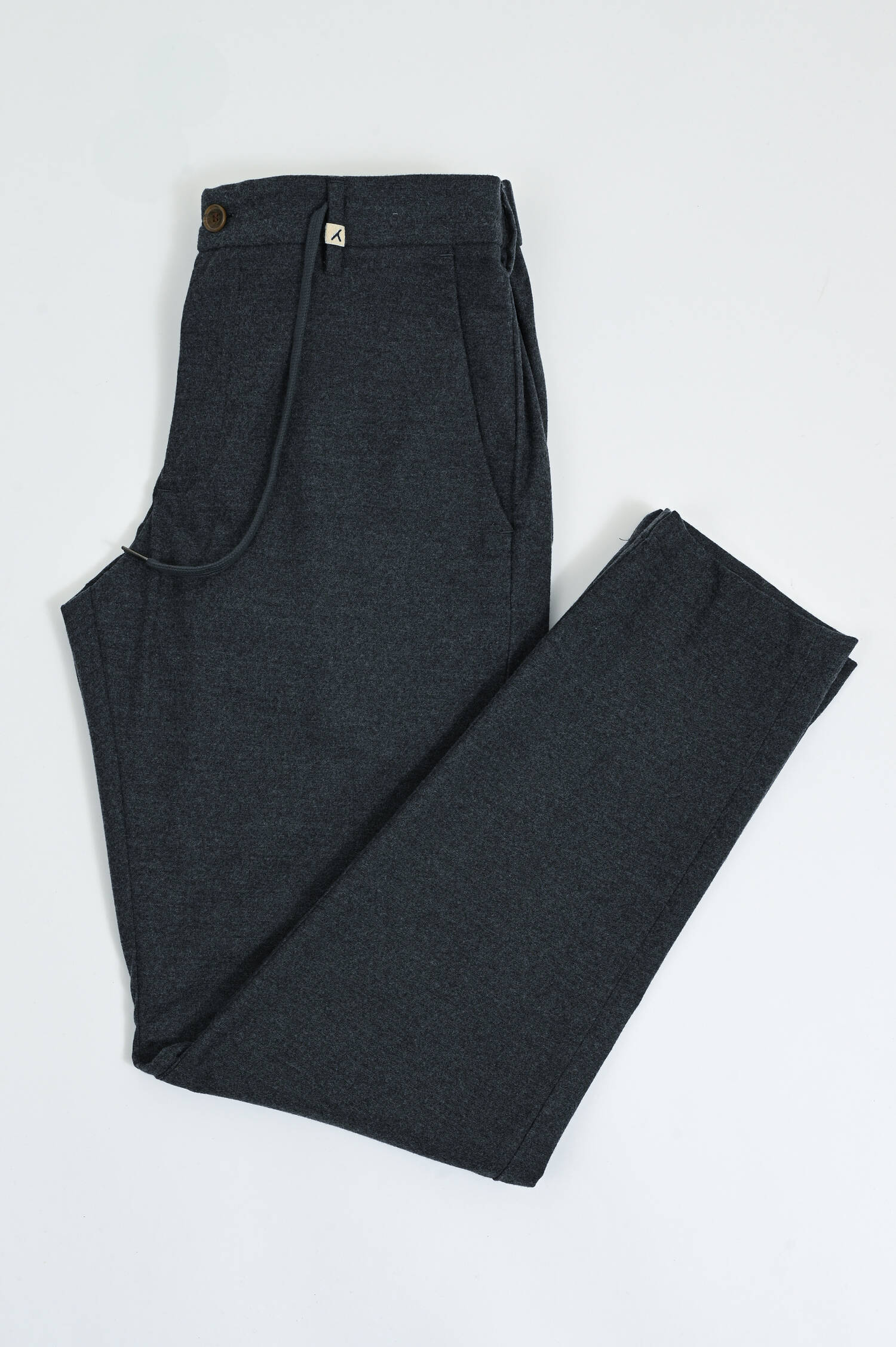 Sportliche Anzughose in Grau meliert Sportliche Anzughose in Grau meliert