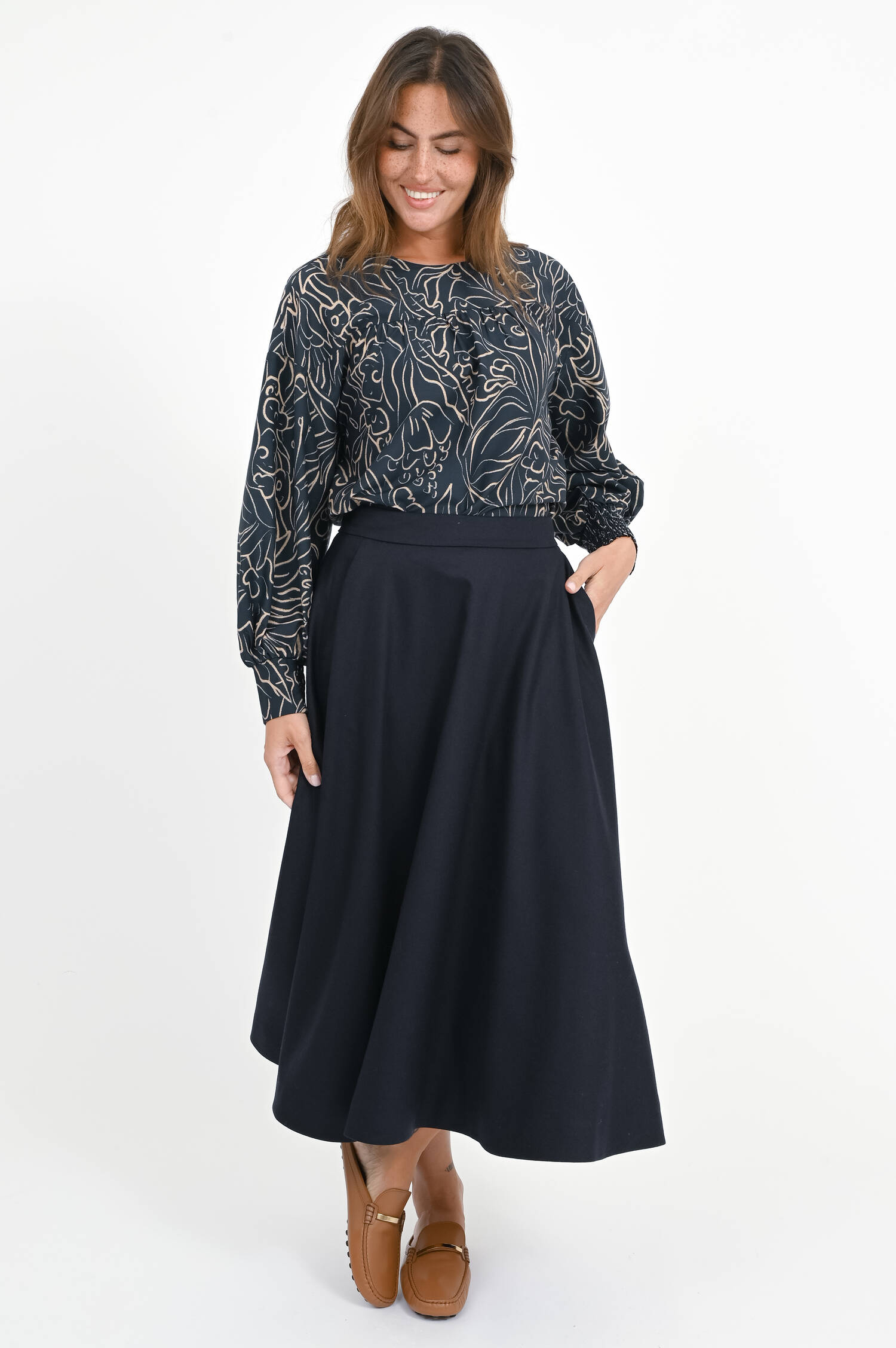 Woll-Rock BETULLA in Navy