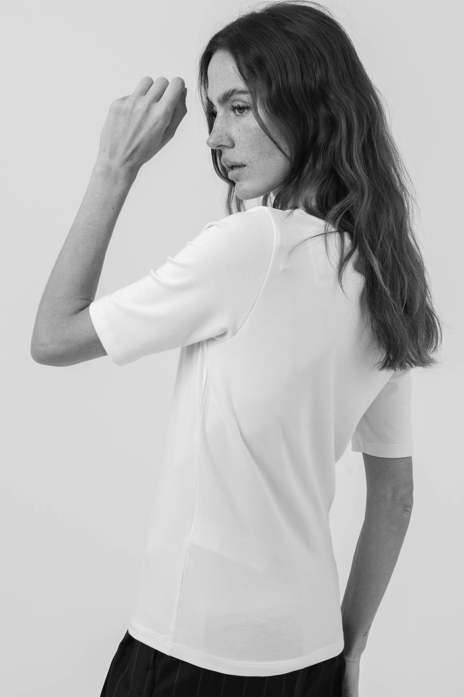 T-Shirt LUCA in Off-White