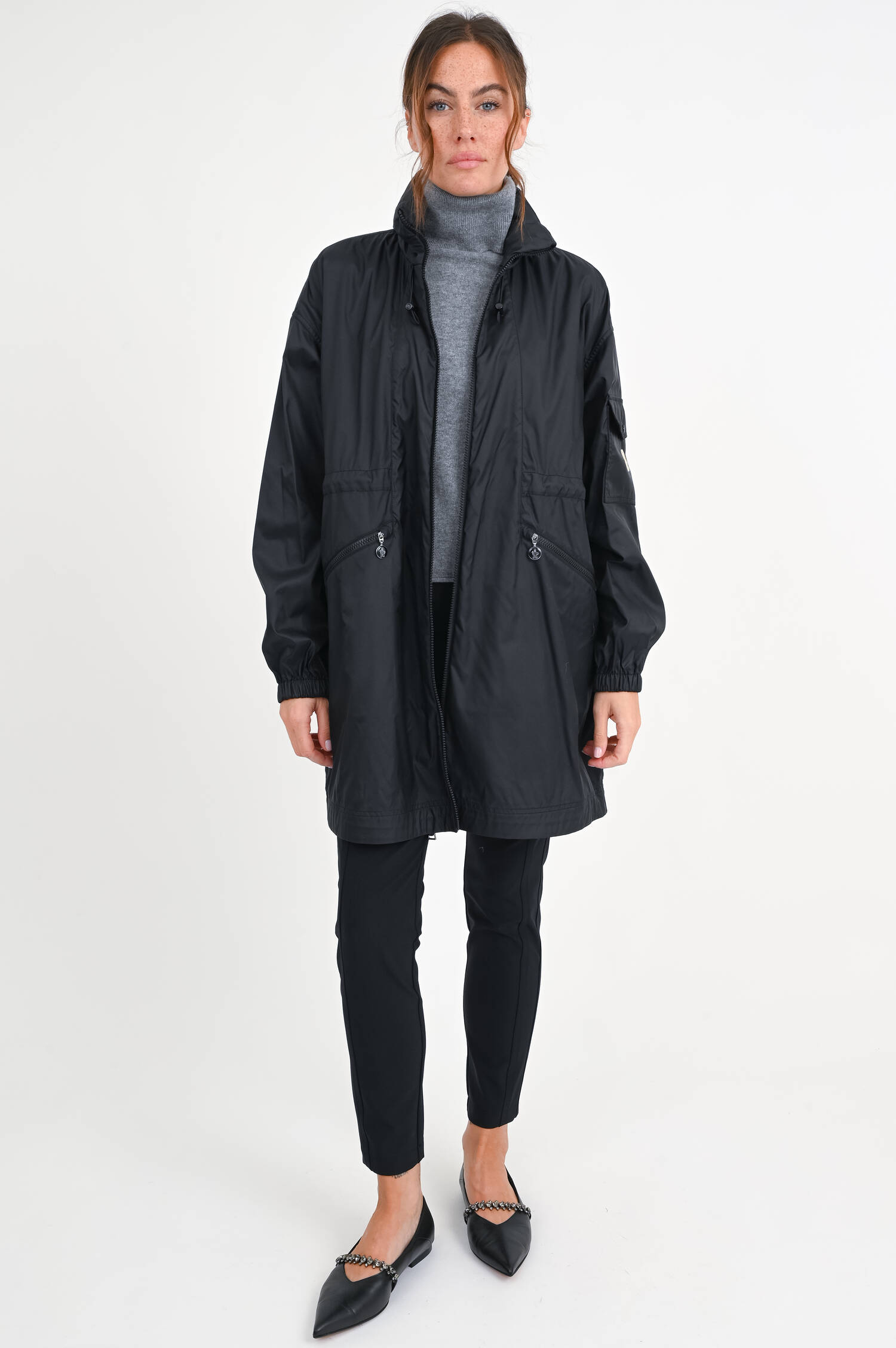 Leichter Parka ADHEMAR in Schwarz