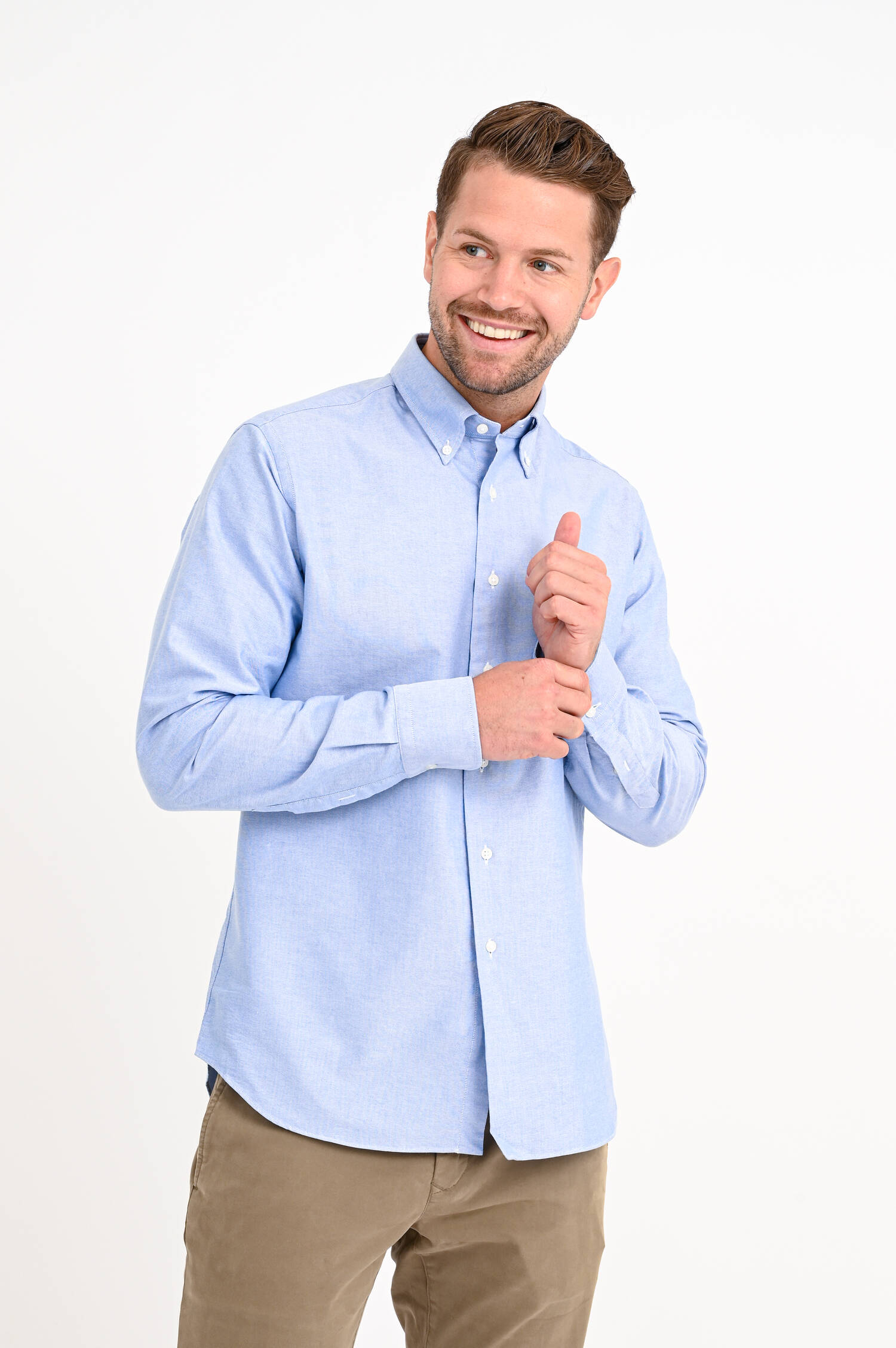 Oxford Hemd in Schieferblau Oxford Hemd in Schieferblau