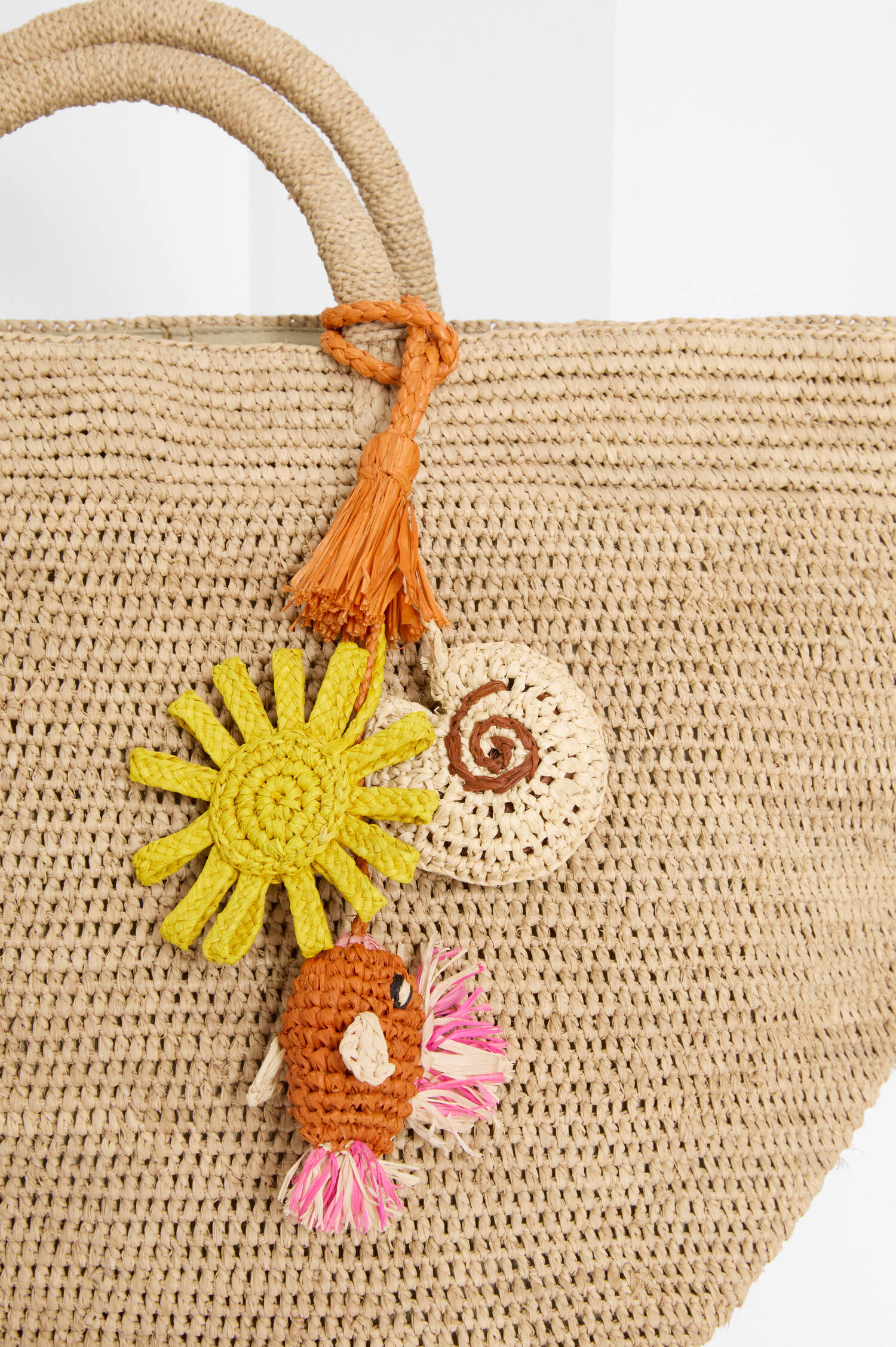 Anhänger BAG CHARM SUN in Natur Anhänger BAG CHARM SUN in Natur
