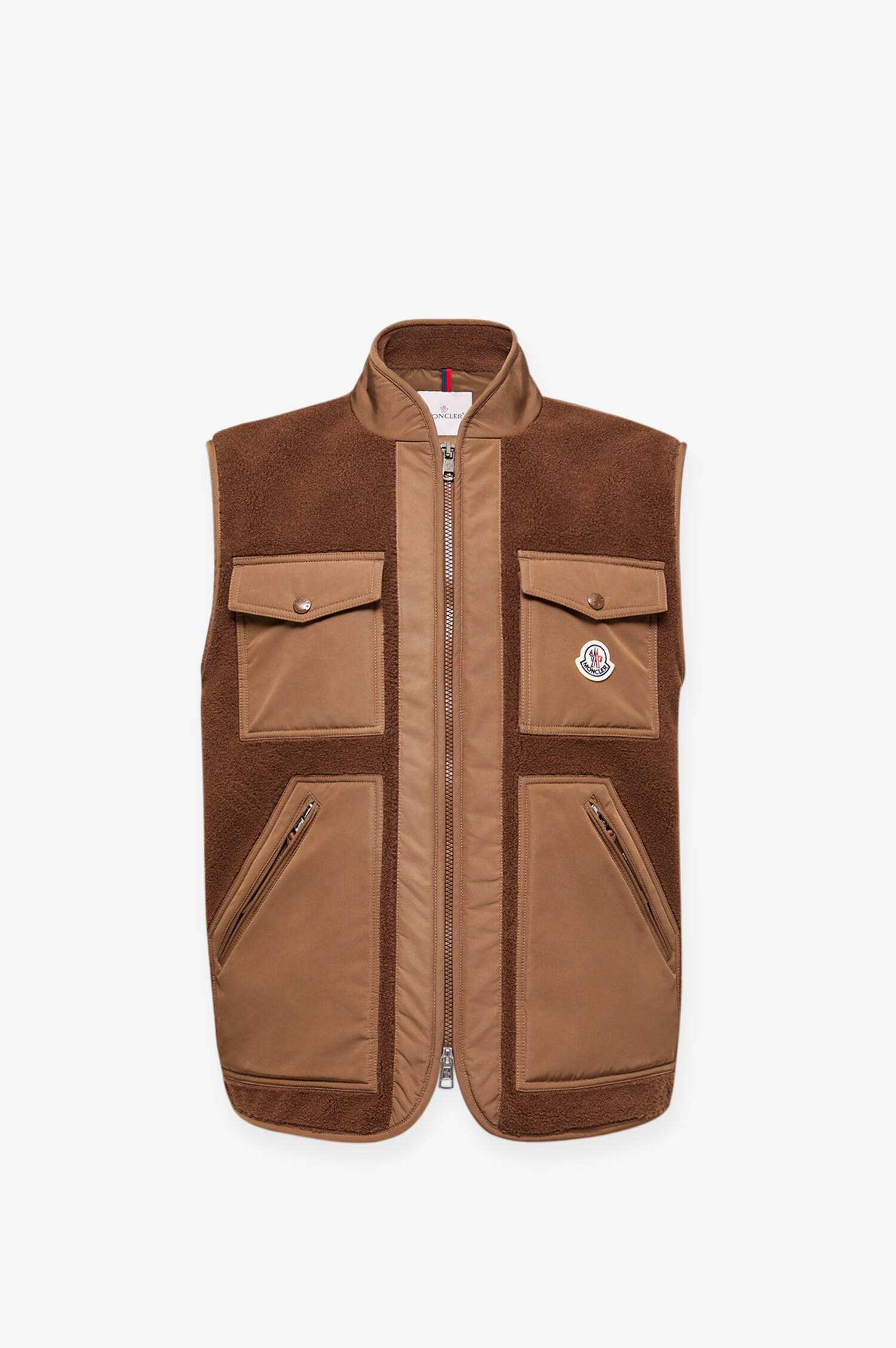 Utility Weste KARAKAI in Braun