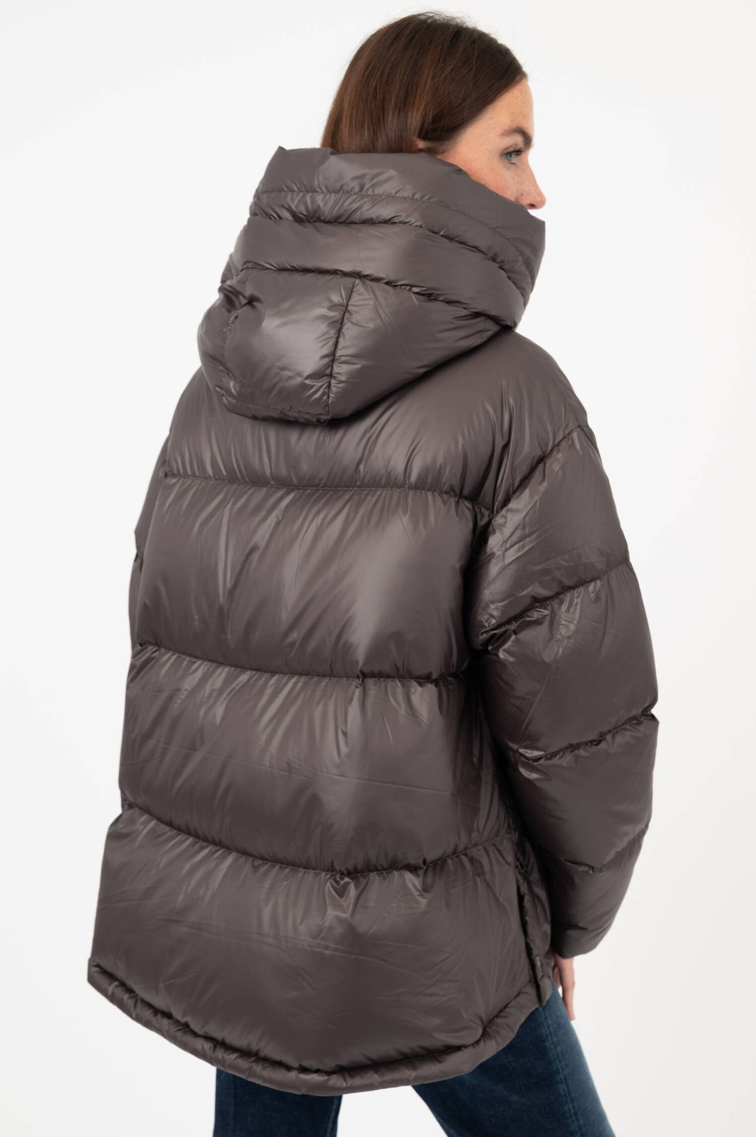 Daunensteppjacke LONDRA in Braun