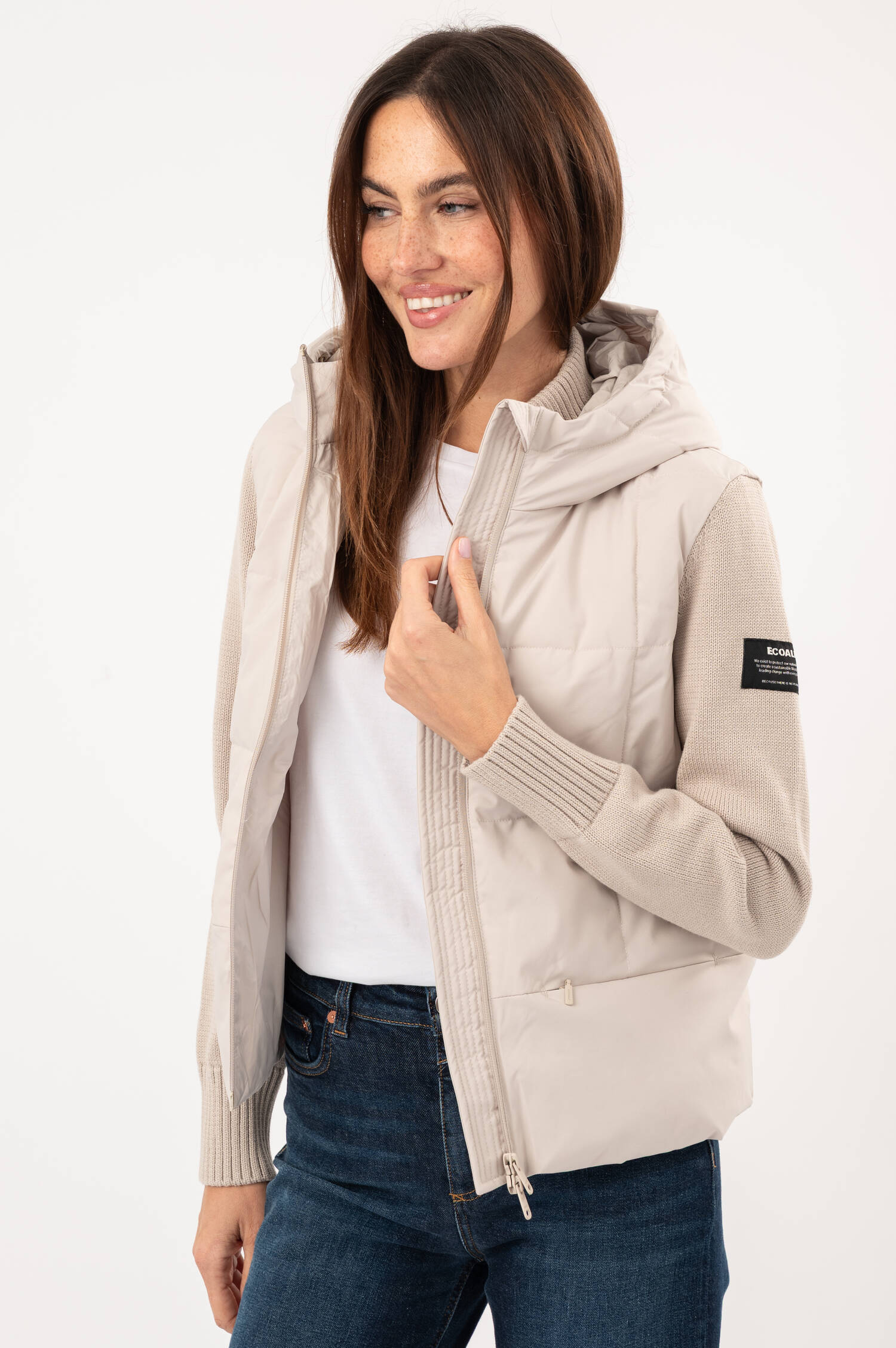 Hybridjacke DENI in Beige Hybridjacke DENI in Beige