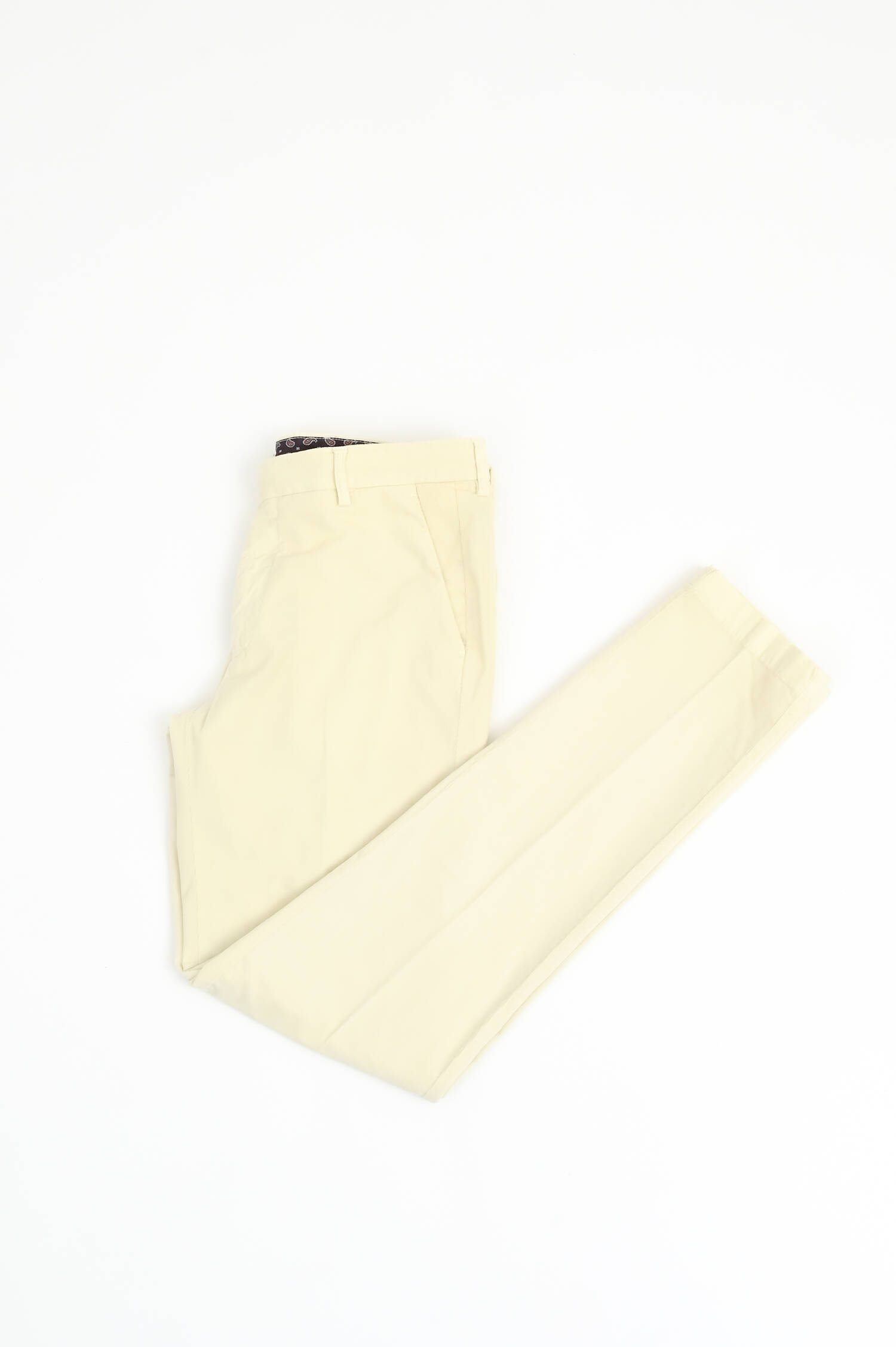 Schmale Cordhose MORELLO in Creme