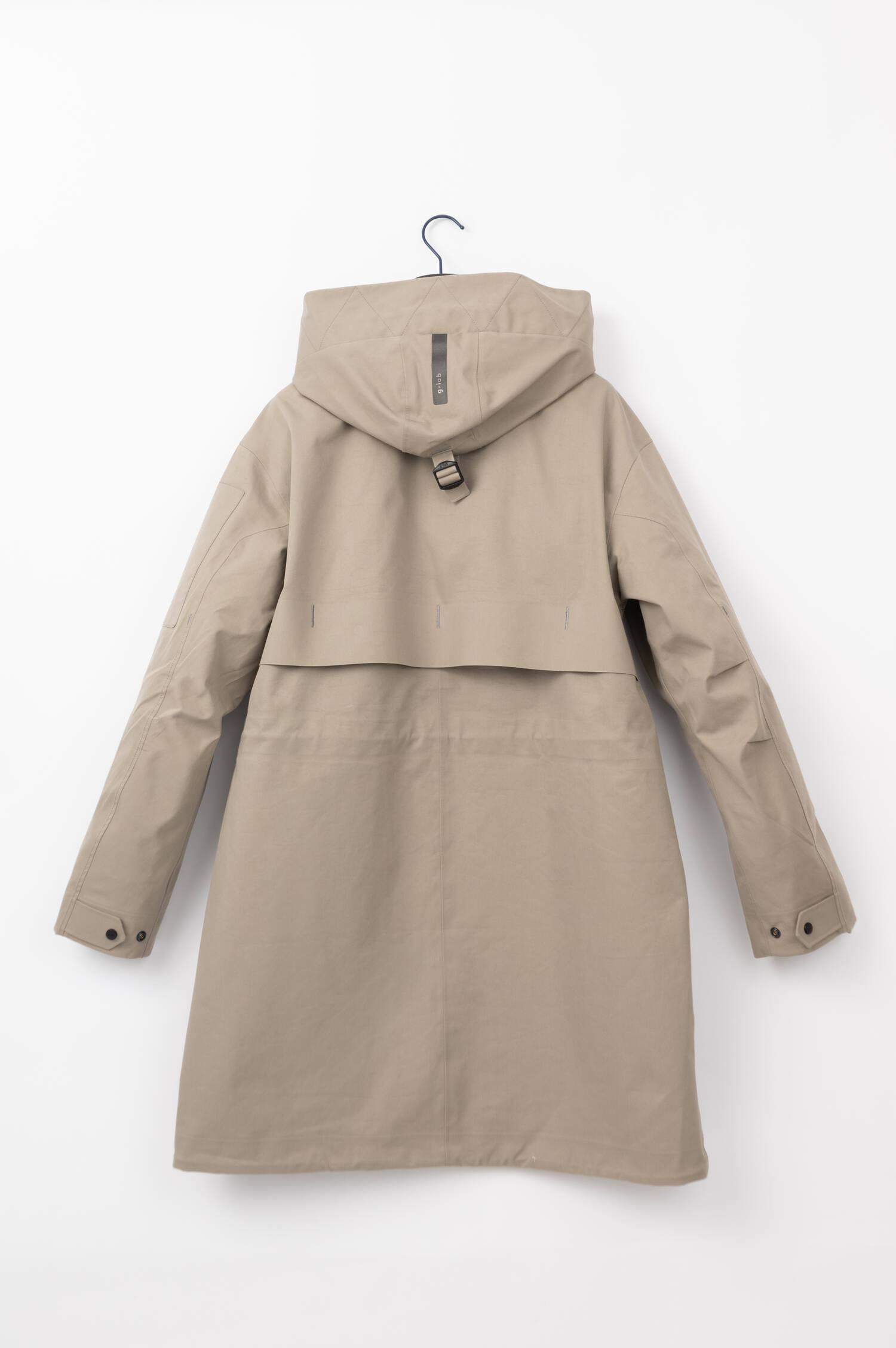 Parkamantel in Khaki