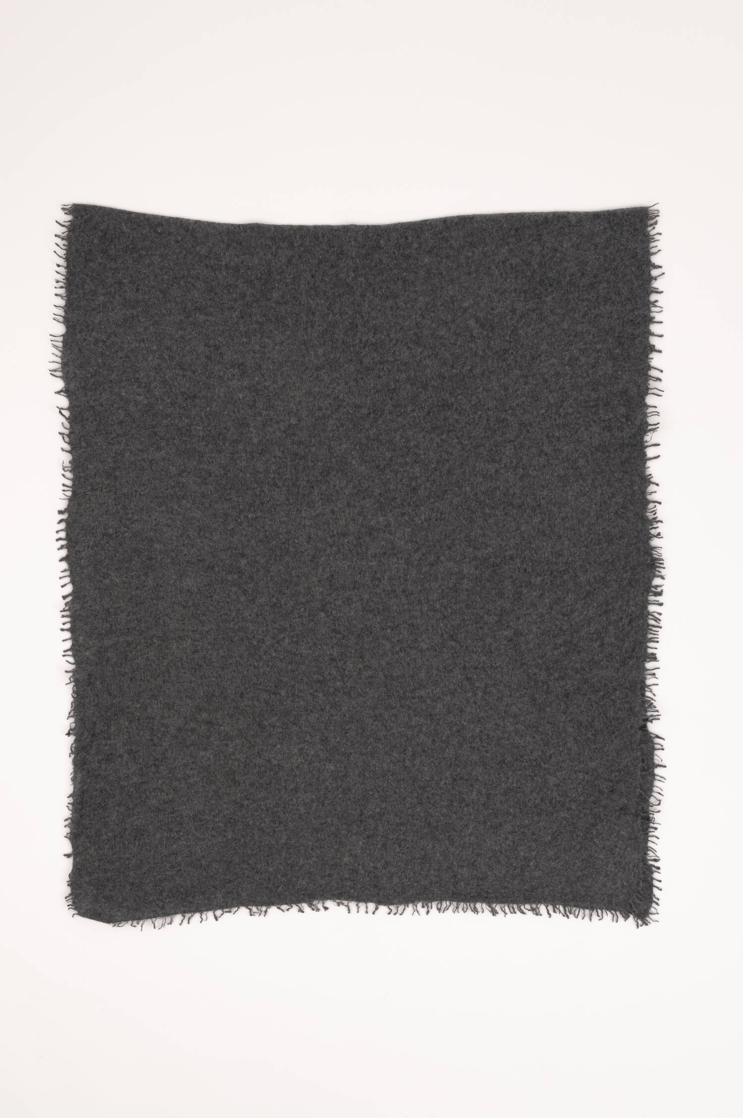 Cashmere Schal in Dunkelgrau meliert Cashmere Schal in Dunkelgrau meliert