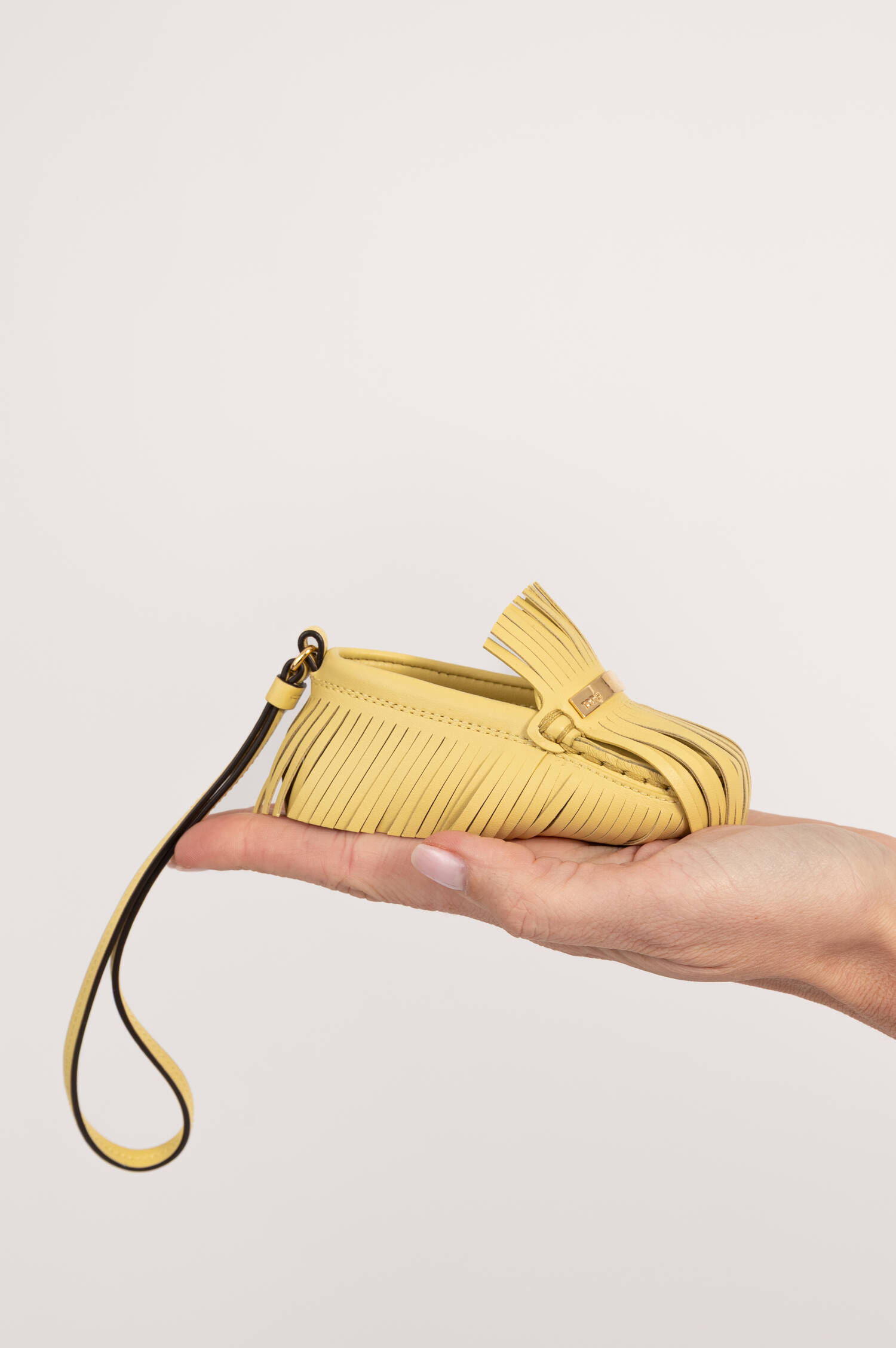 Schlüsselanhänger Minischuh SCARPINA in Gelb