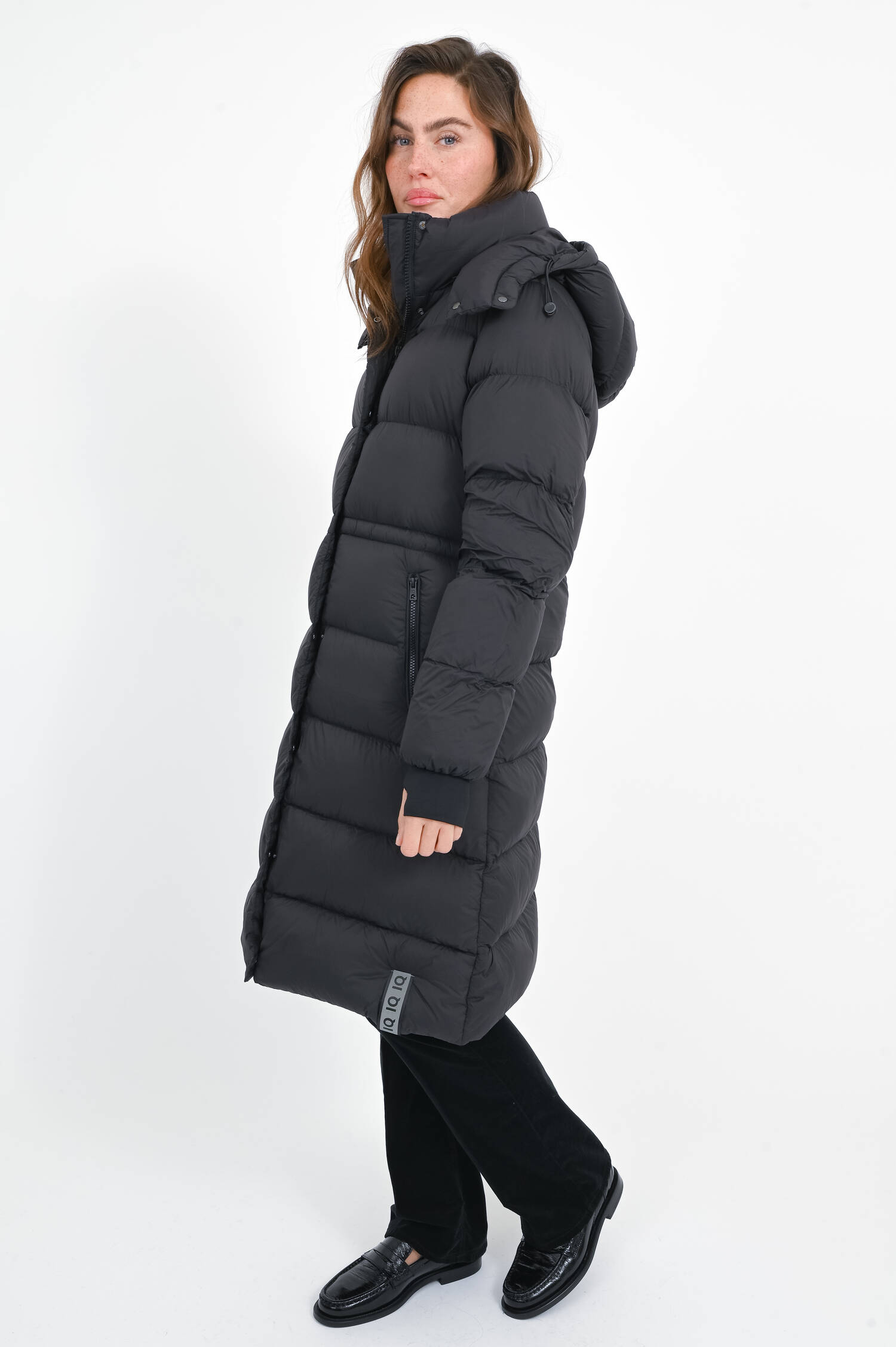 Steppmantel in Black Steppmantel in Black