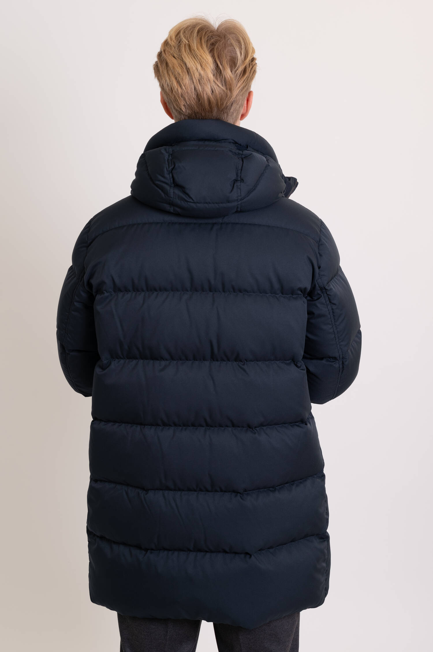 Daunenjacke in Navy