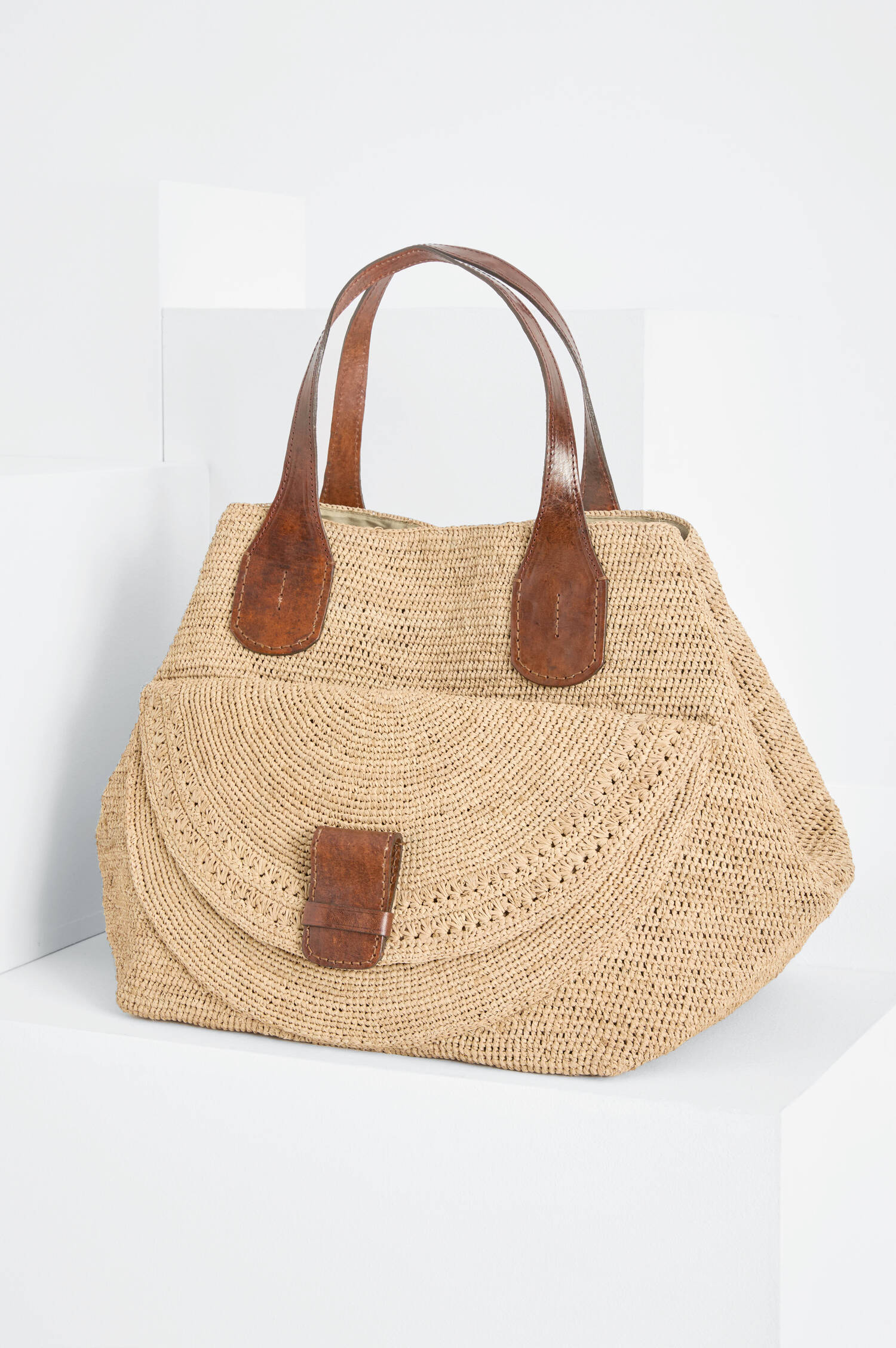 Henkeltasche LAZA II in Natur