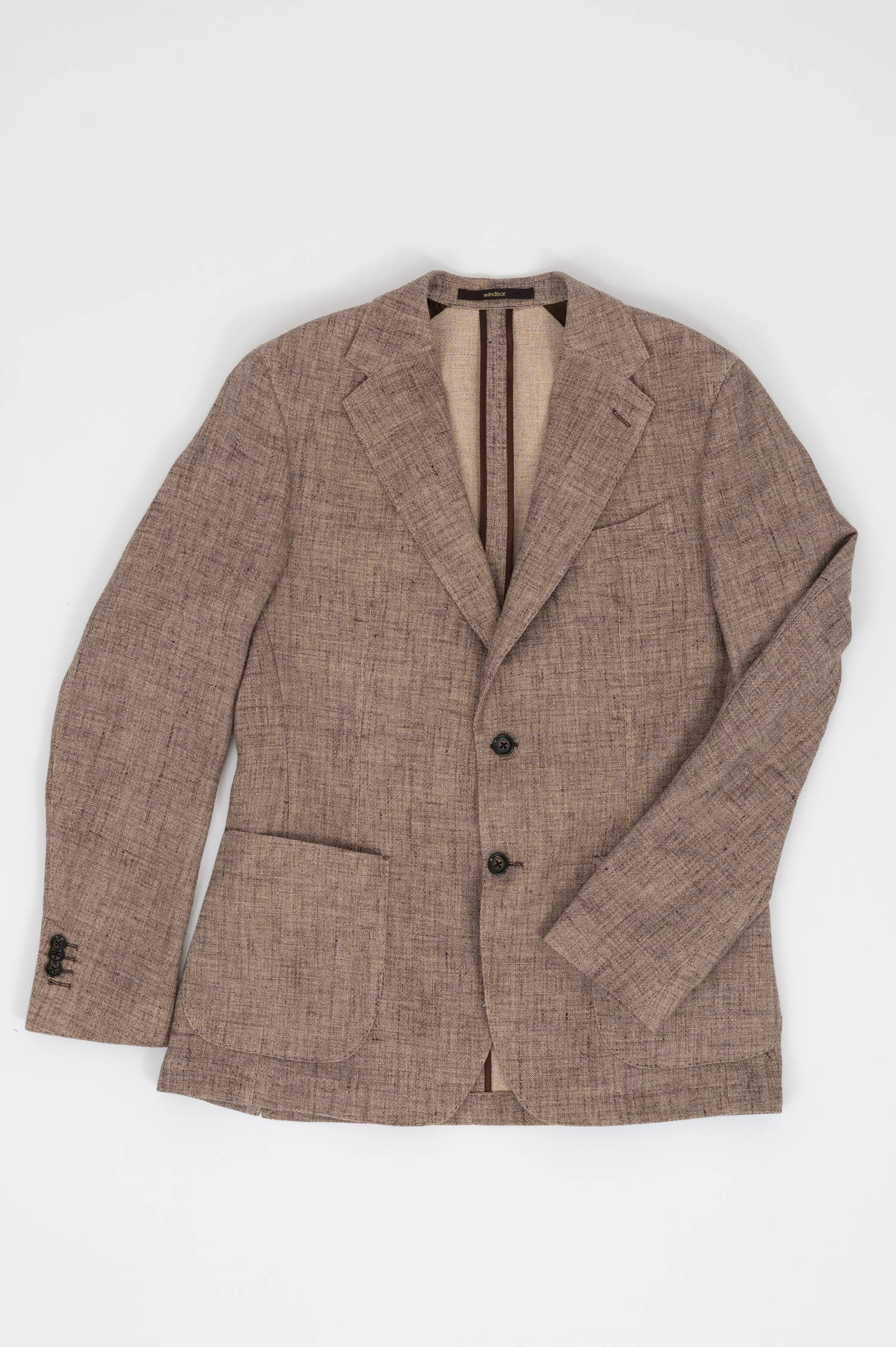 Sakko GIORNO in Braun meliert