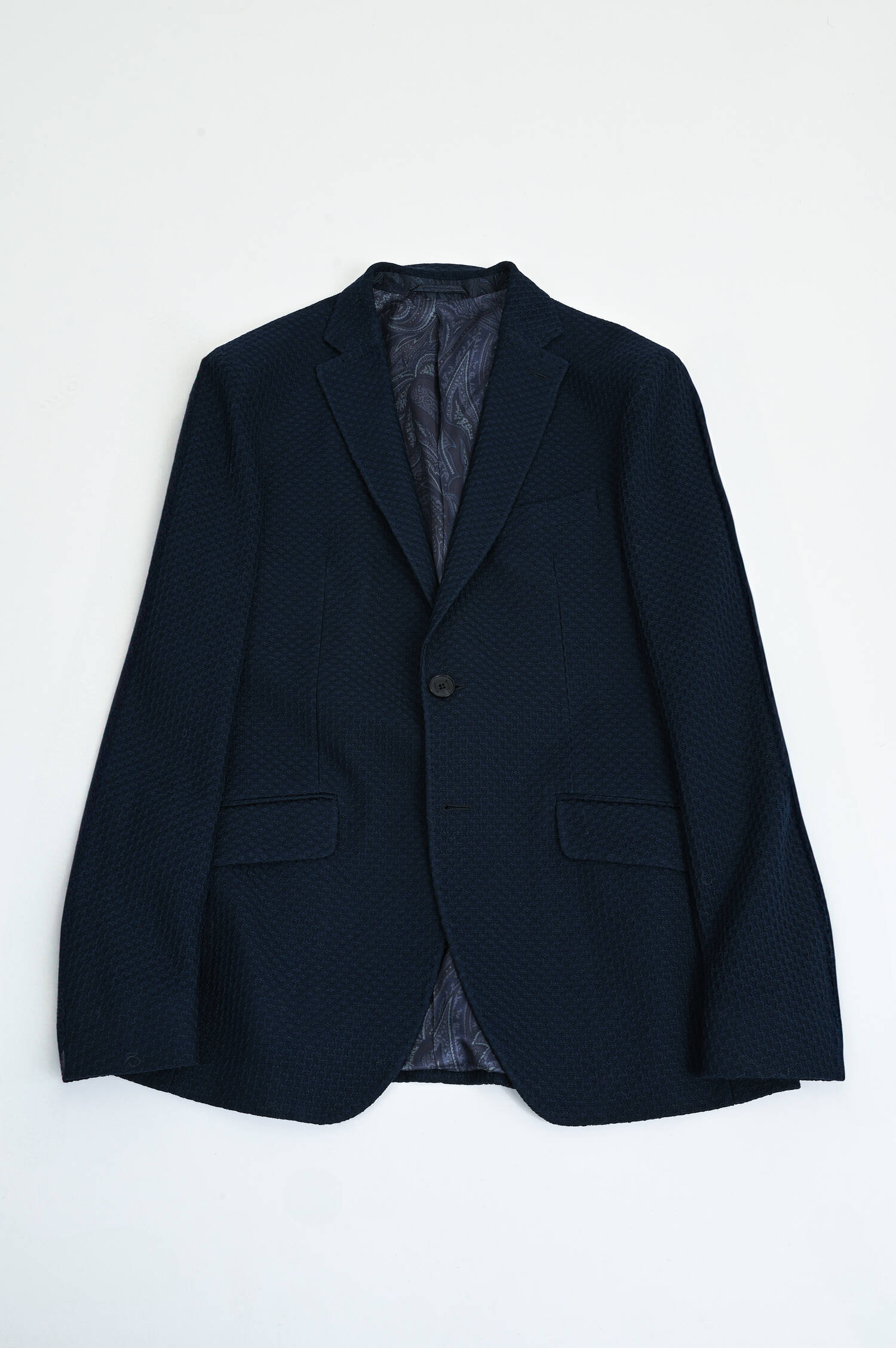 Strukturiertes Sakko in Navy