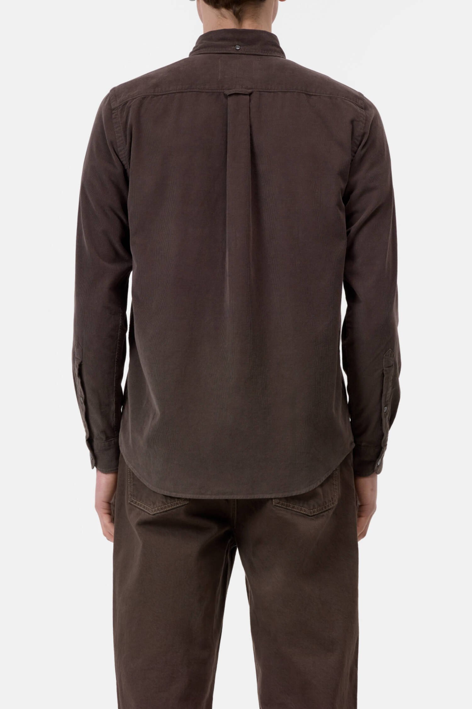 Button-Down Cord-Hemd in Braun Button-Down Cord-Hemd in Braun