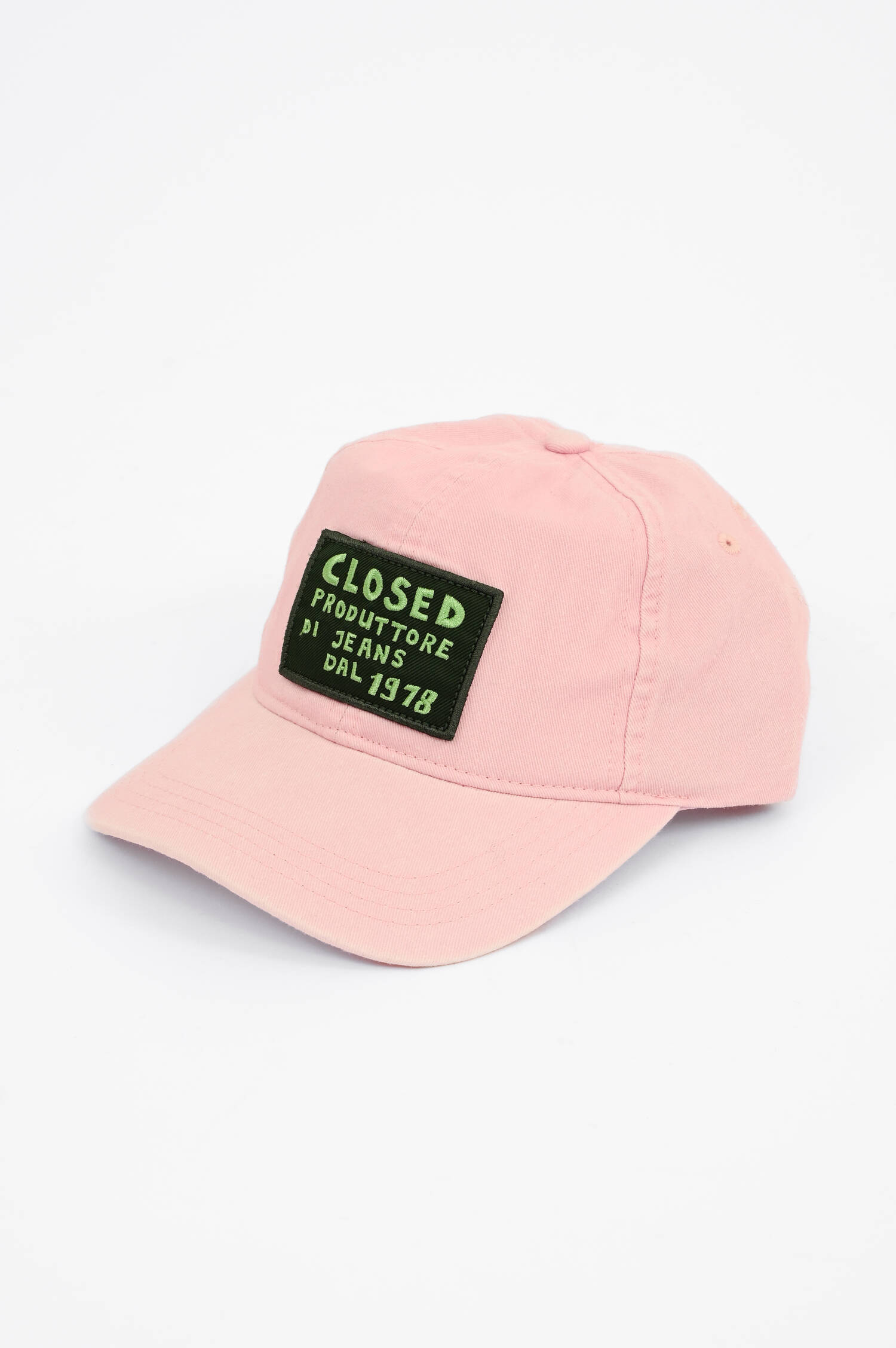 Basecap aus Baumwolle in Blush Pink
