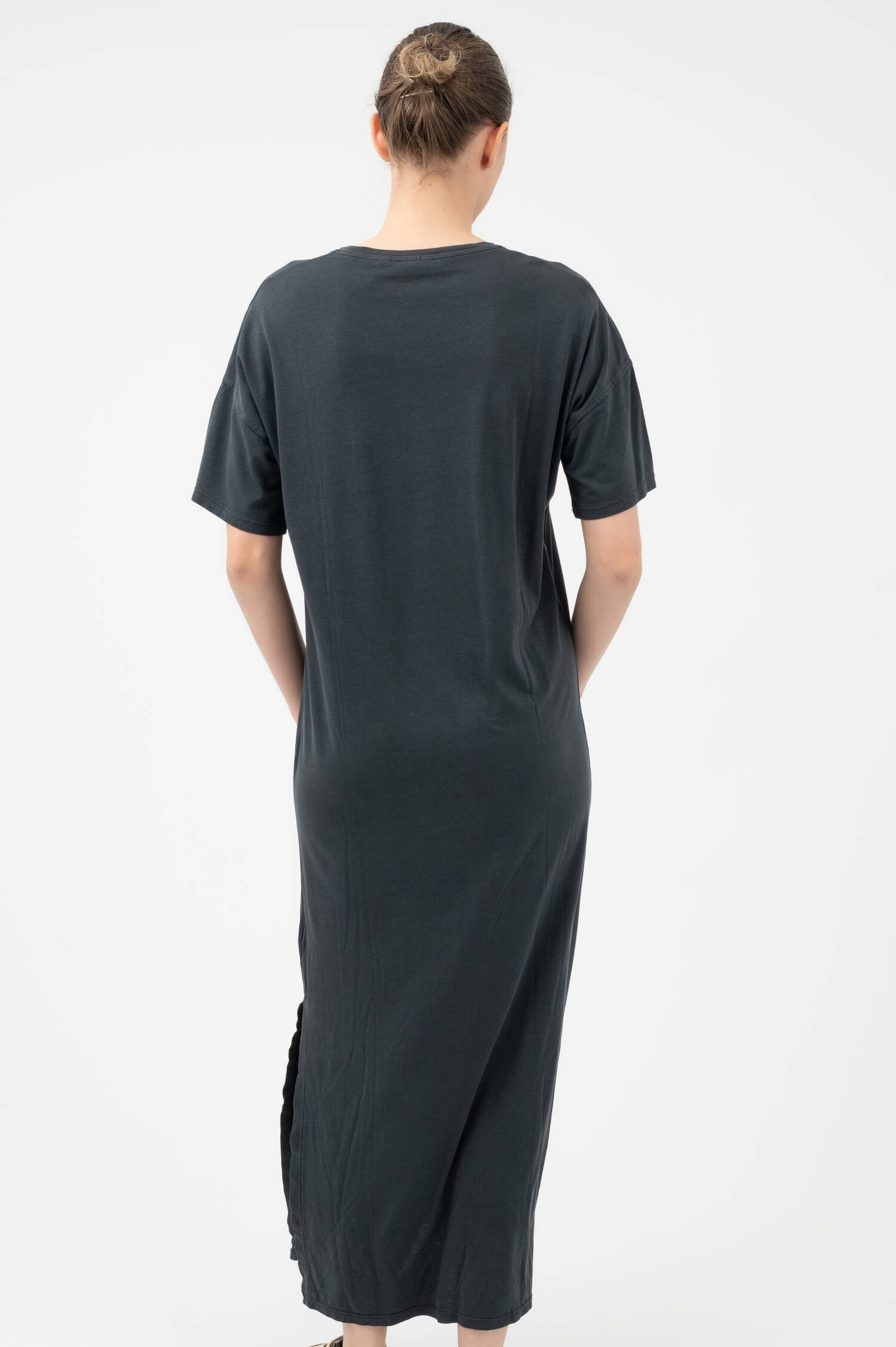 Schlupfkleid in Schwarz Schlupfkleid in Schwarz