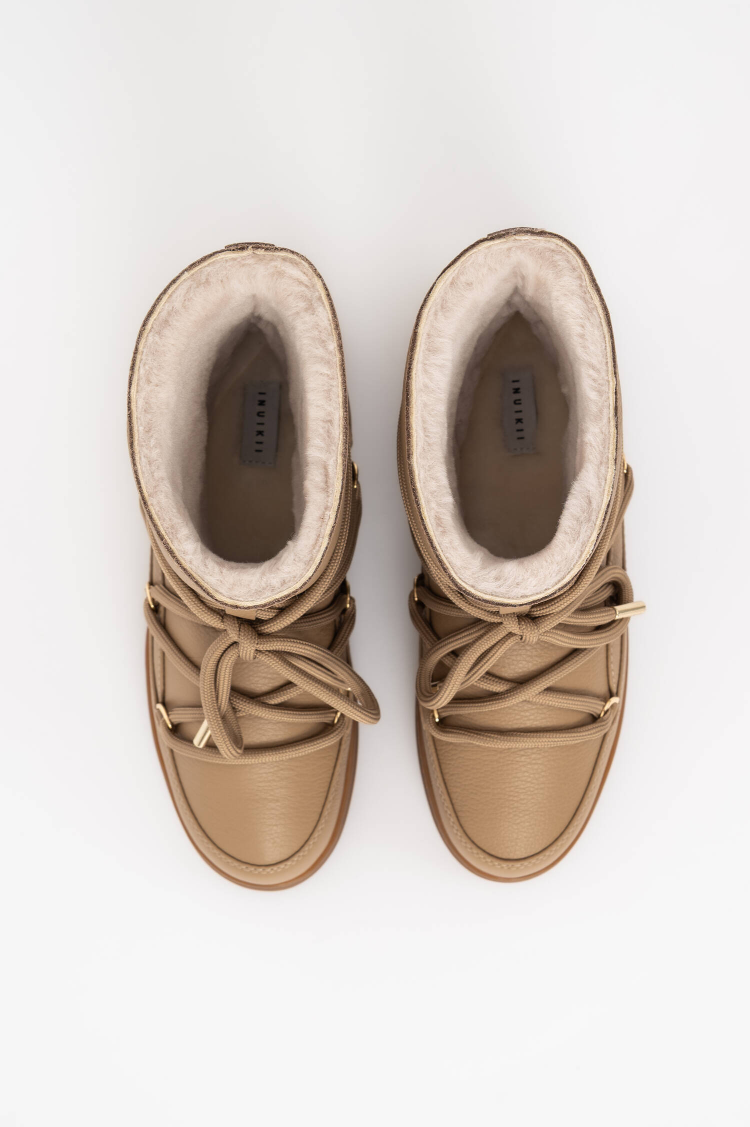 Winterlederschuhe FULL LEATHER in Beige