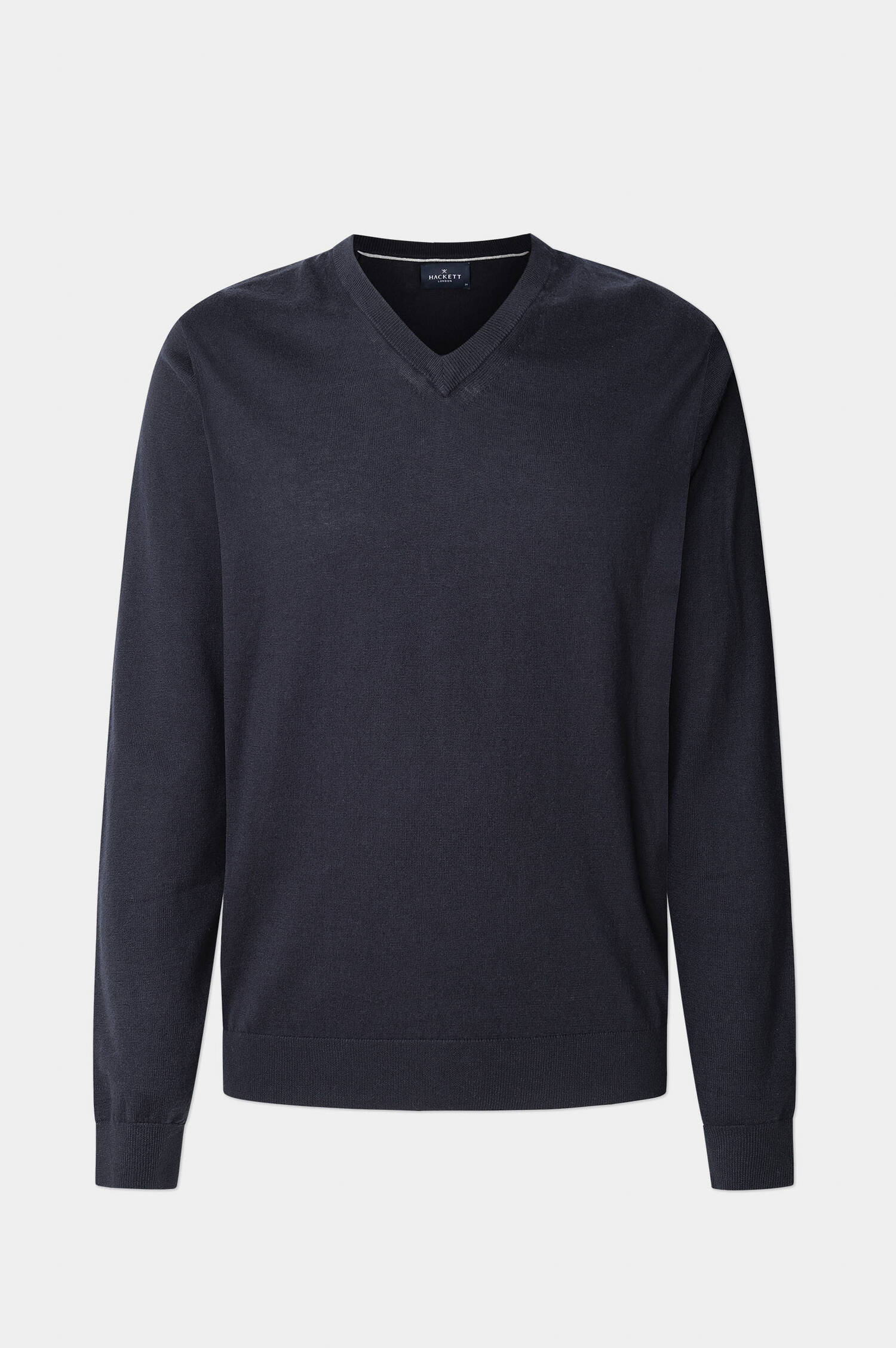 Pullover mit V-Ausschnitt in Midnight