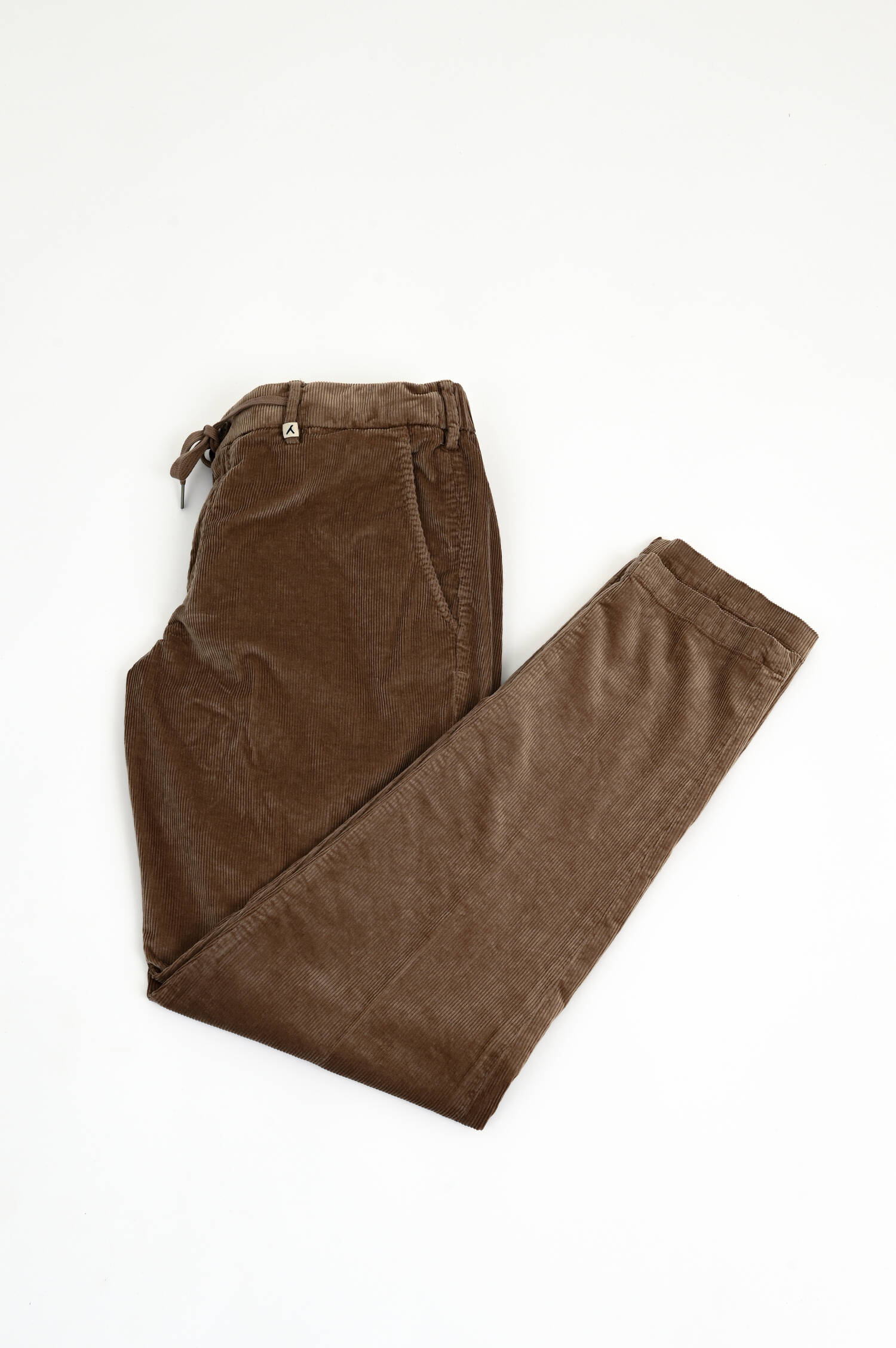 Hose aus Baumwoll-Cord in Camel