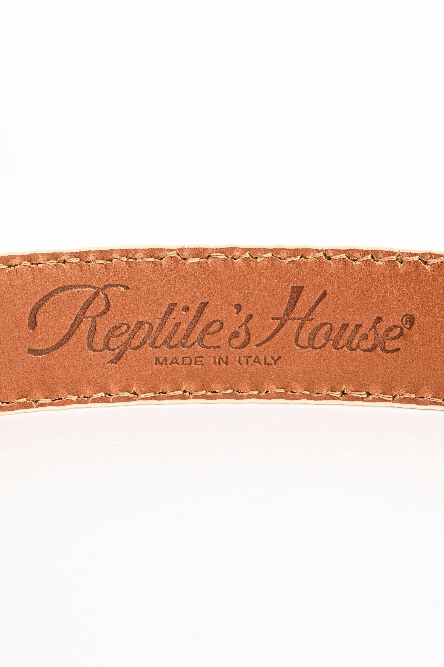 Gürtel PITONE in Weiß