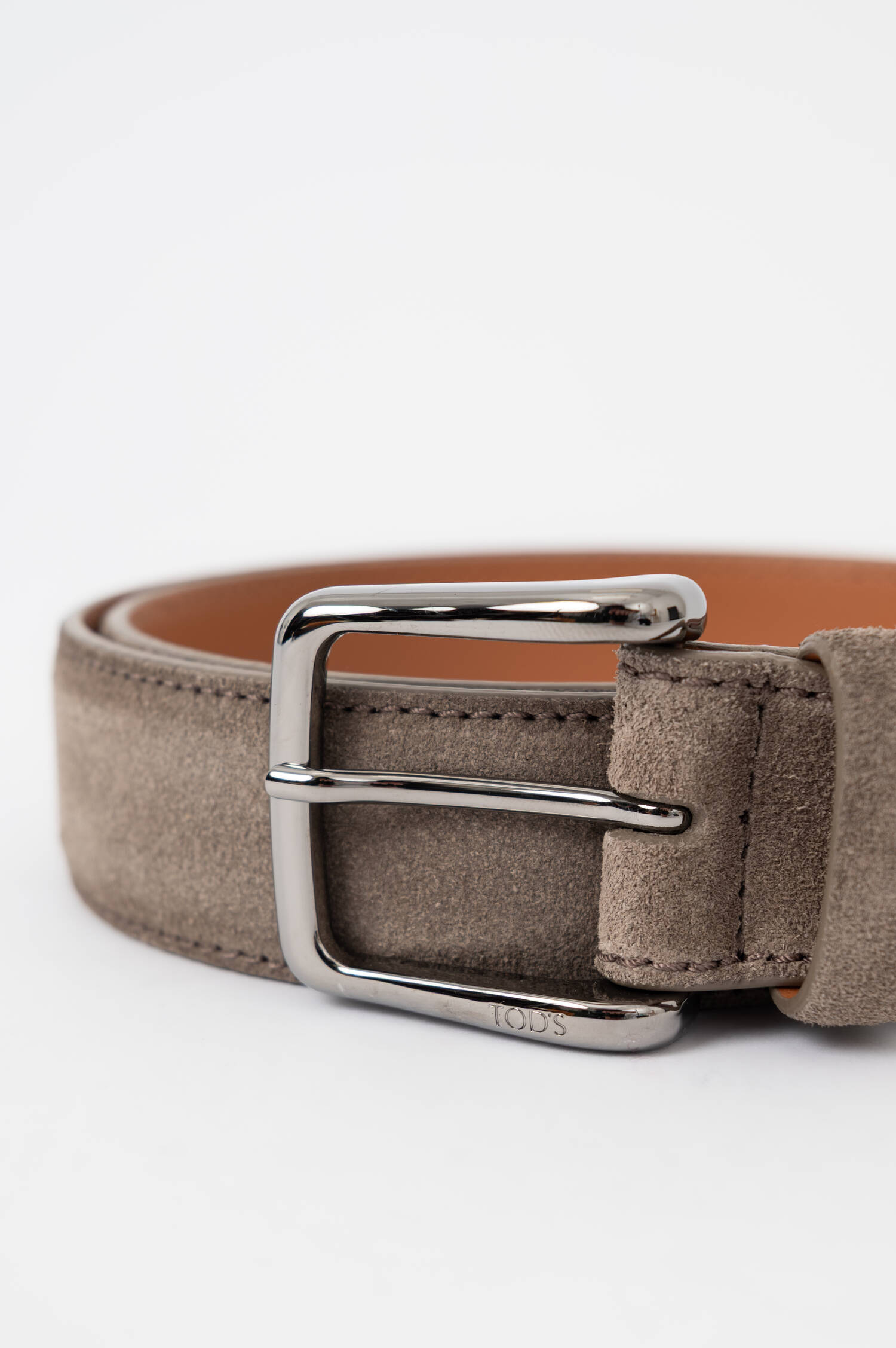 Suede Gürtel in Taupe Suede Gürtel in Taupe