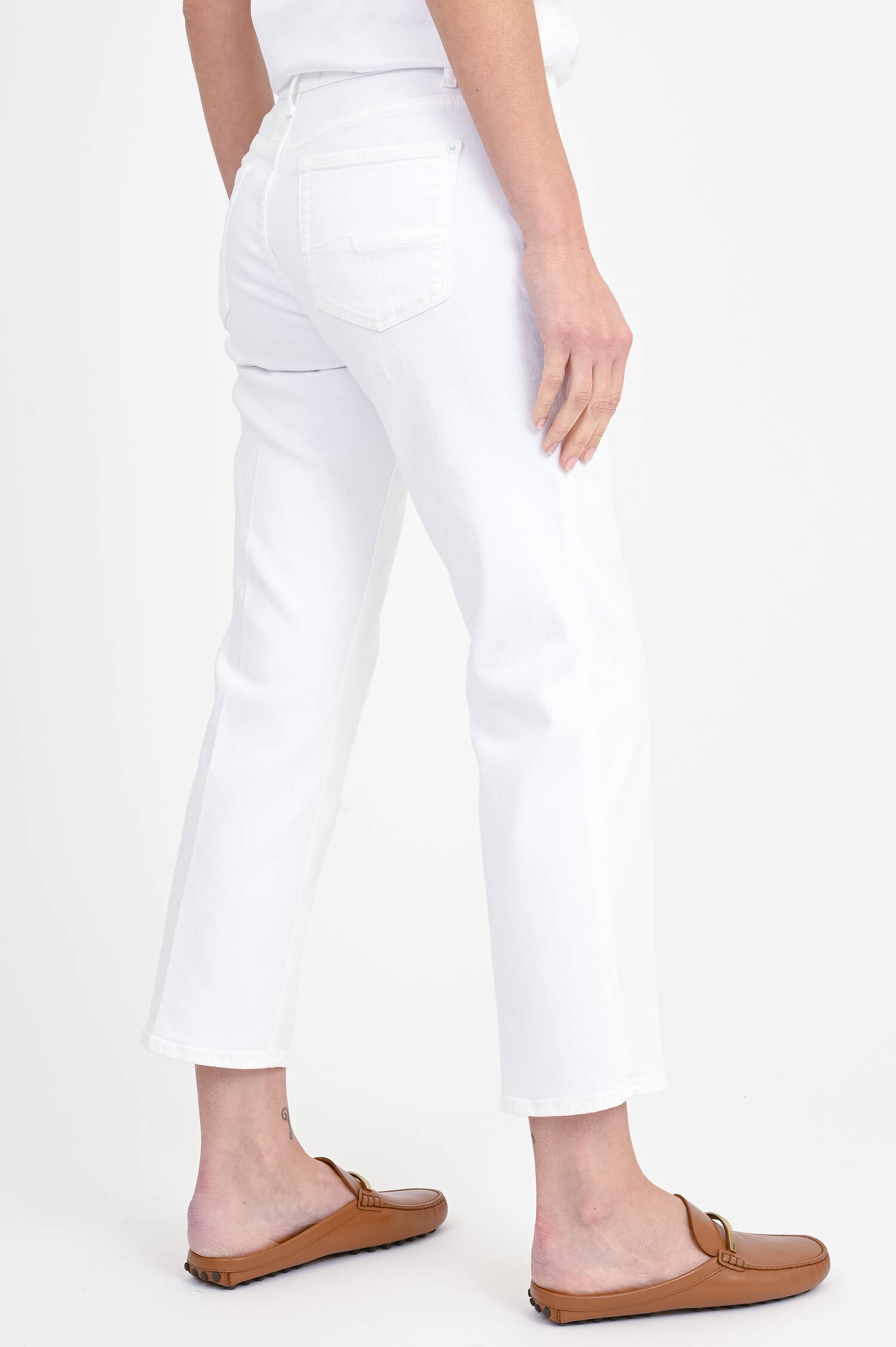 Straight Jeans CALIE in Weiß