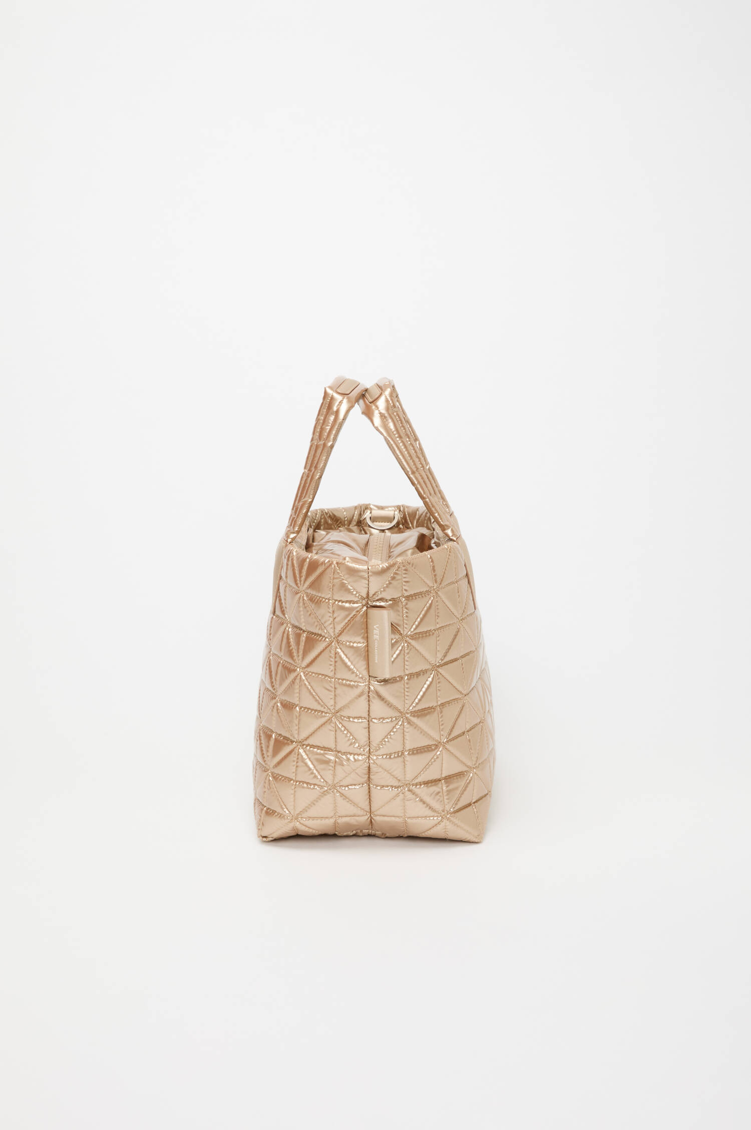Tasche VEE LINE TOTE SMALL in Gold Metallic