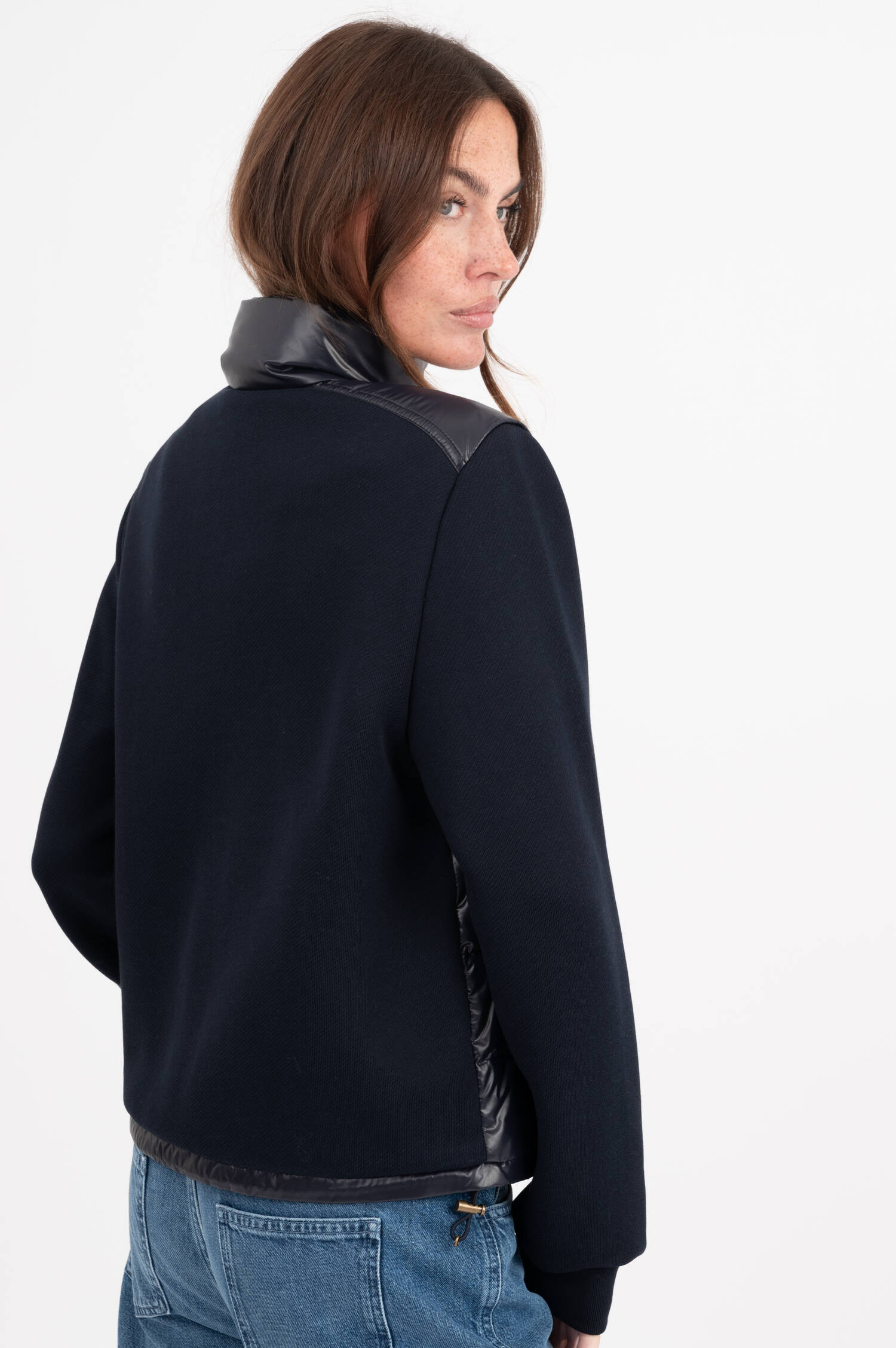 Hybrid Jacke in Navy Hybrid Jacke in Navy