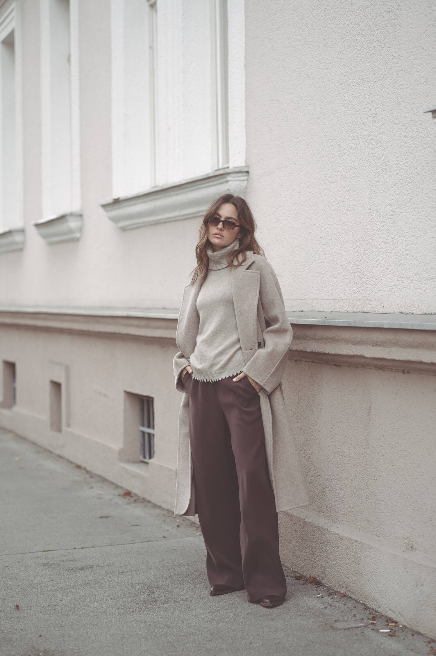 Straight-Leg-Hose in Braun Straight-Leg-Hose in Braun