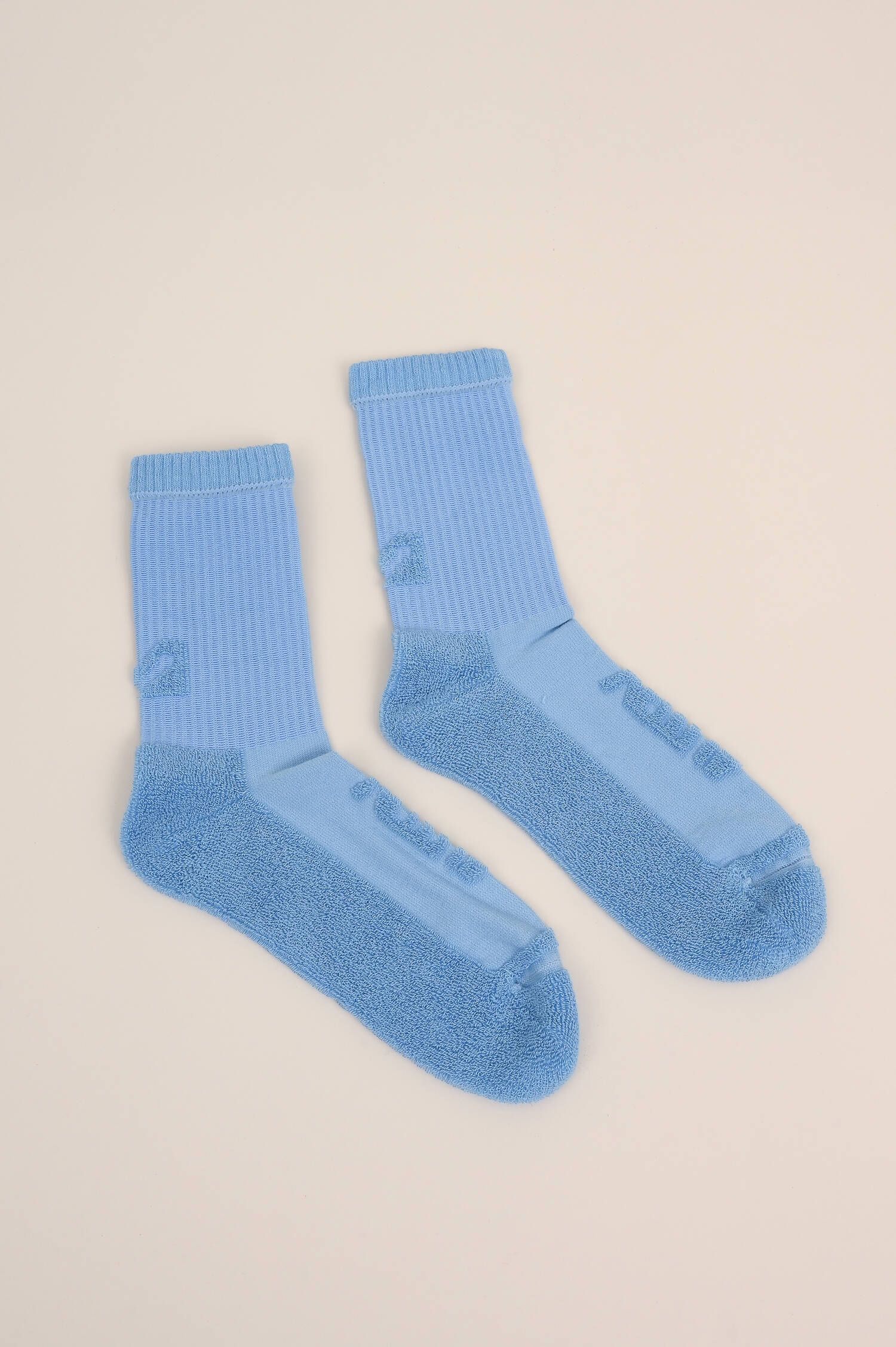 Socken in Blau