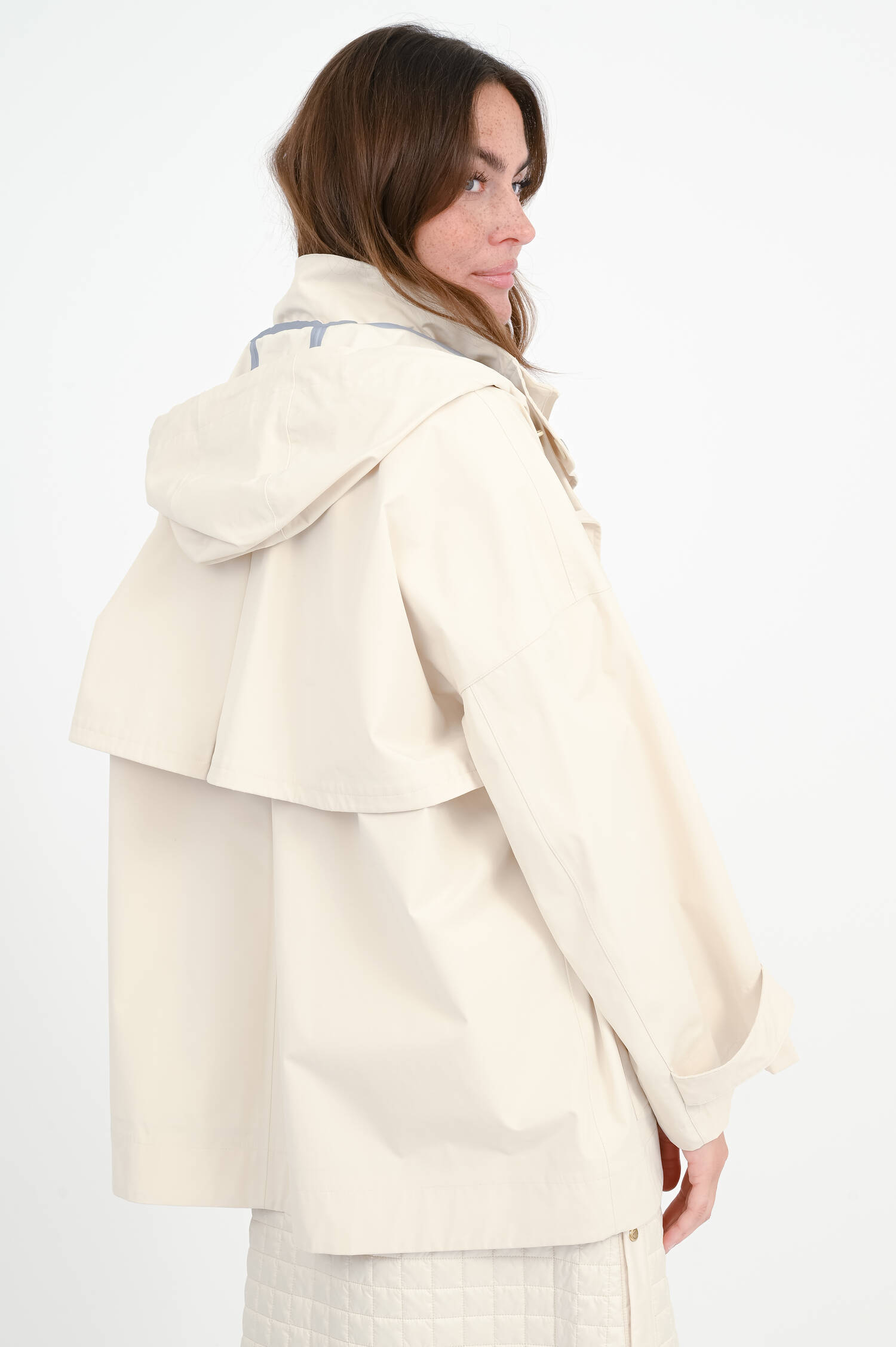 Regenjacke LABBRO in Elfenbein