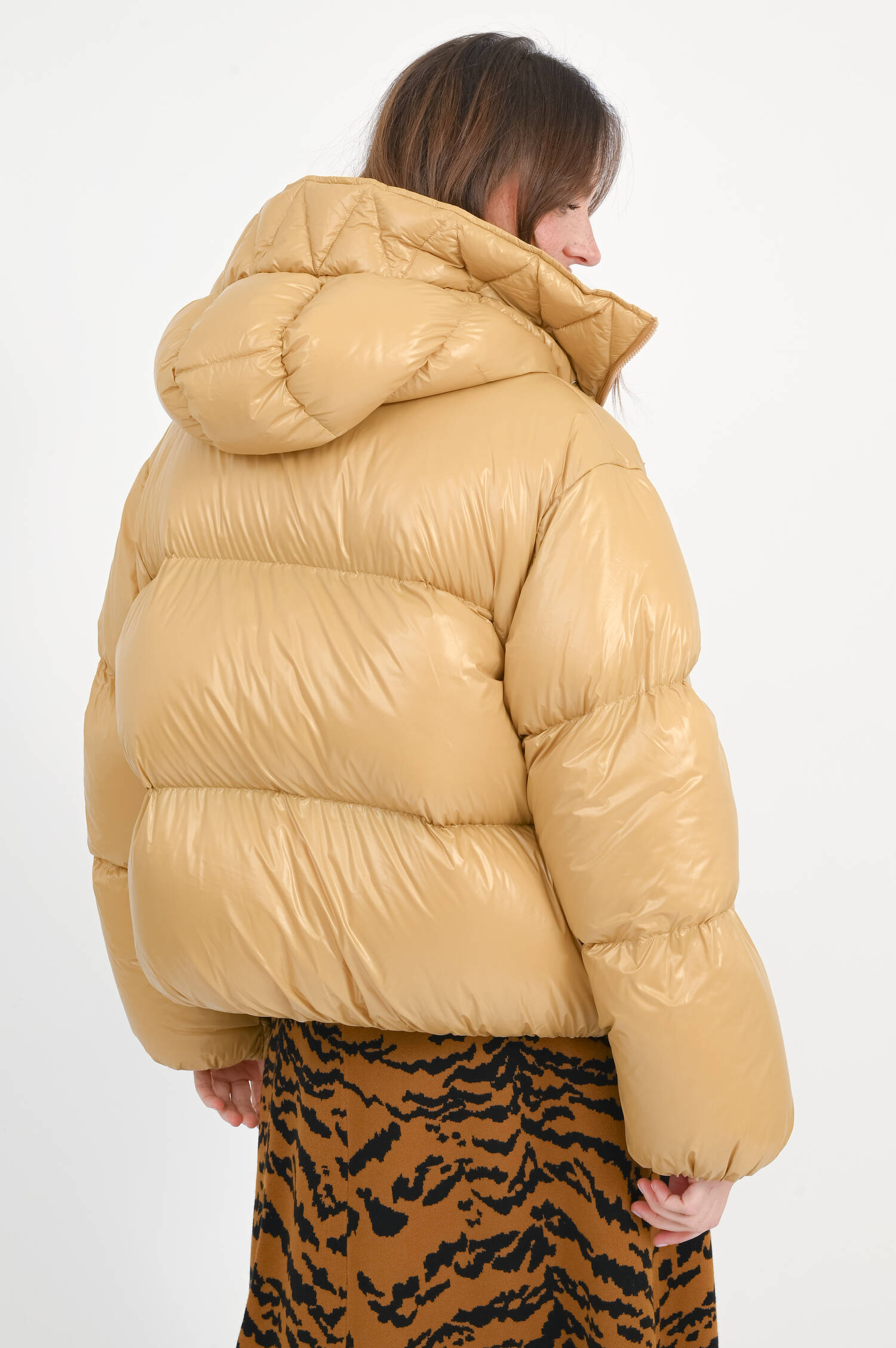 Leichte Daunenjacke in Senfgelb Leichte Daunenjacke in Senfgelb