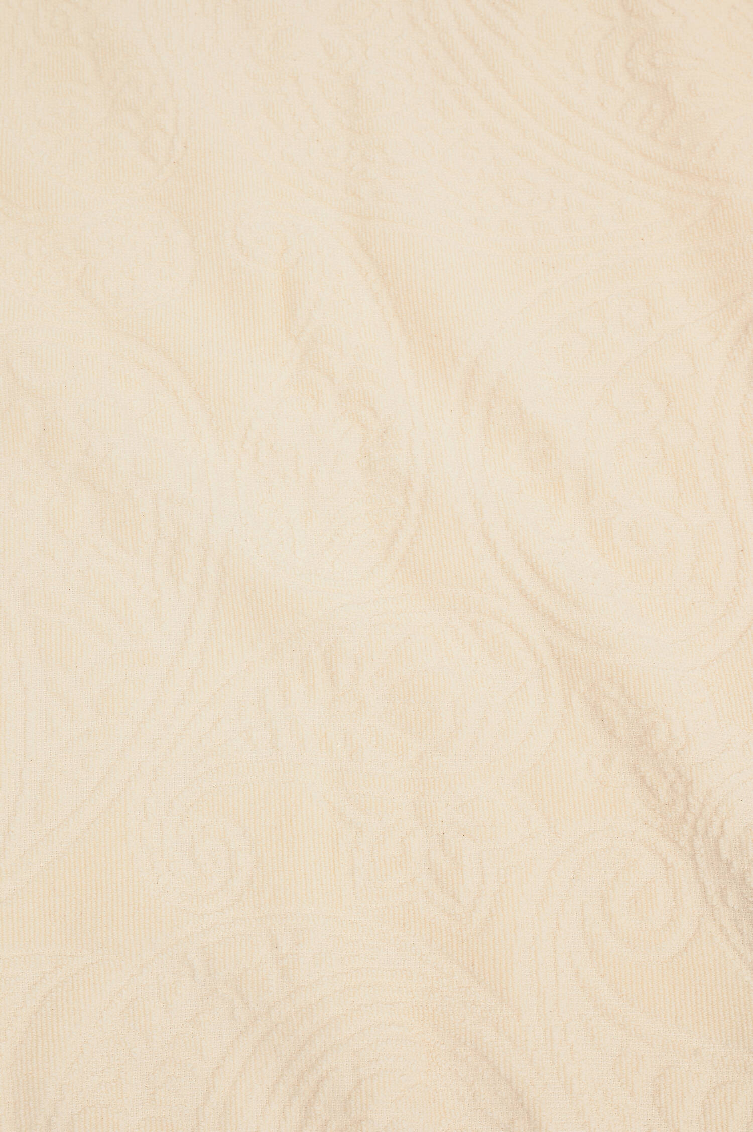 Strandtuch aus Frottee in Creme