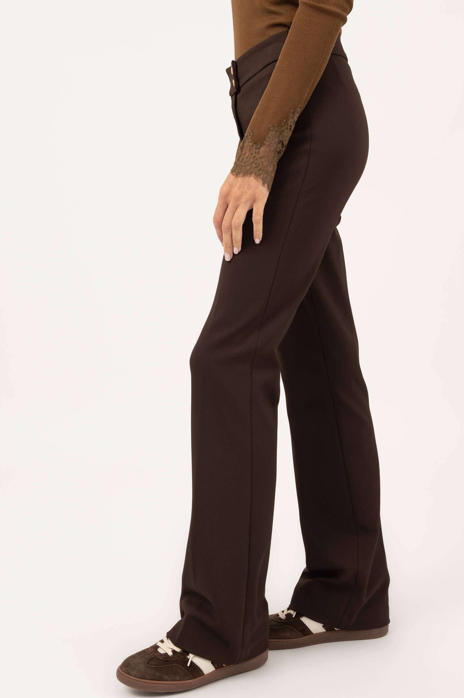 Hose ELLIE L in Braun Hose ELLIE L in Braun
