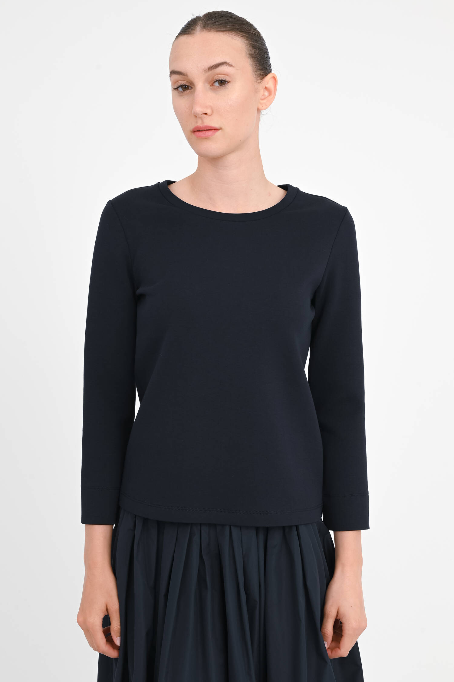 Langarm-Shirt in Classic Dark Blue