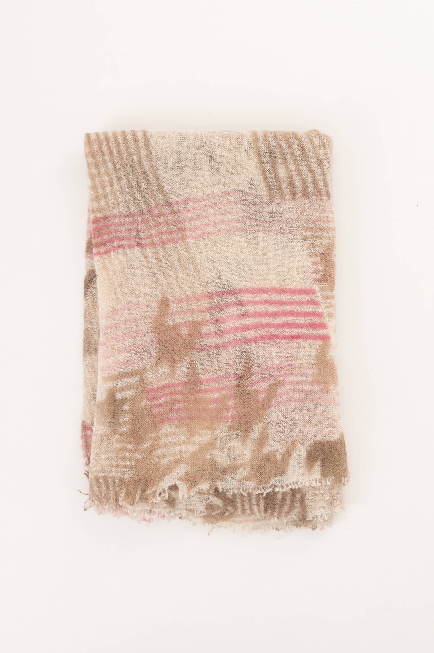 Cashmere Schal SHADOW in Beige Cashmere Schal SHADOW in Beige