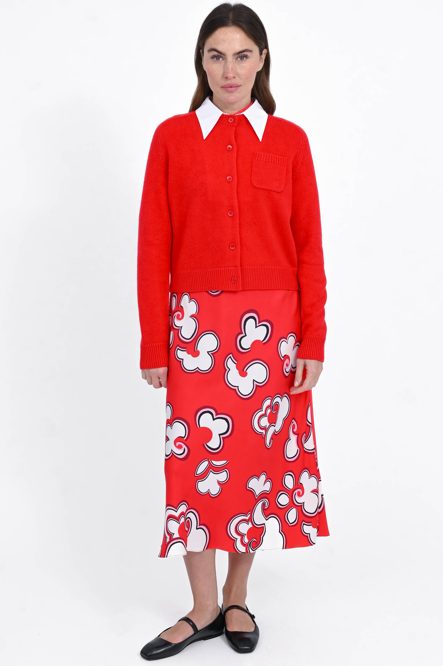 Woll-Cashmere-Cardigan in Lollipop