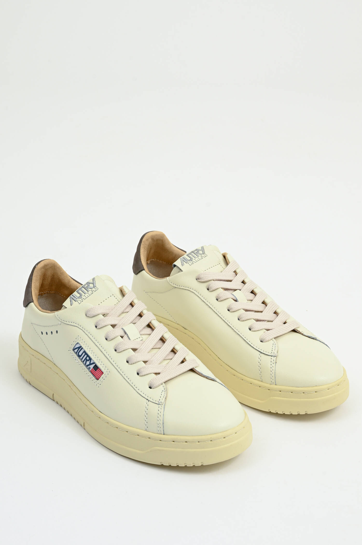 Sneaker DALLAS LOW in Creme/Brown Sneaker DALLAS LOW in Creme/Brown