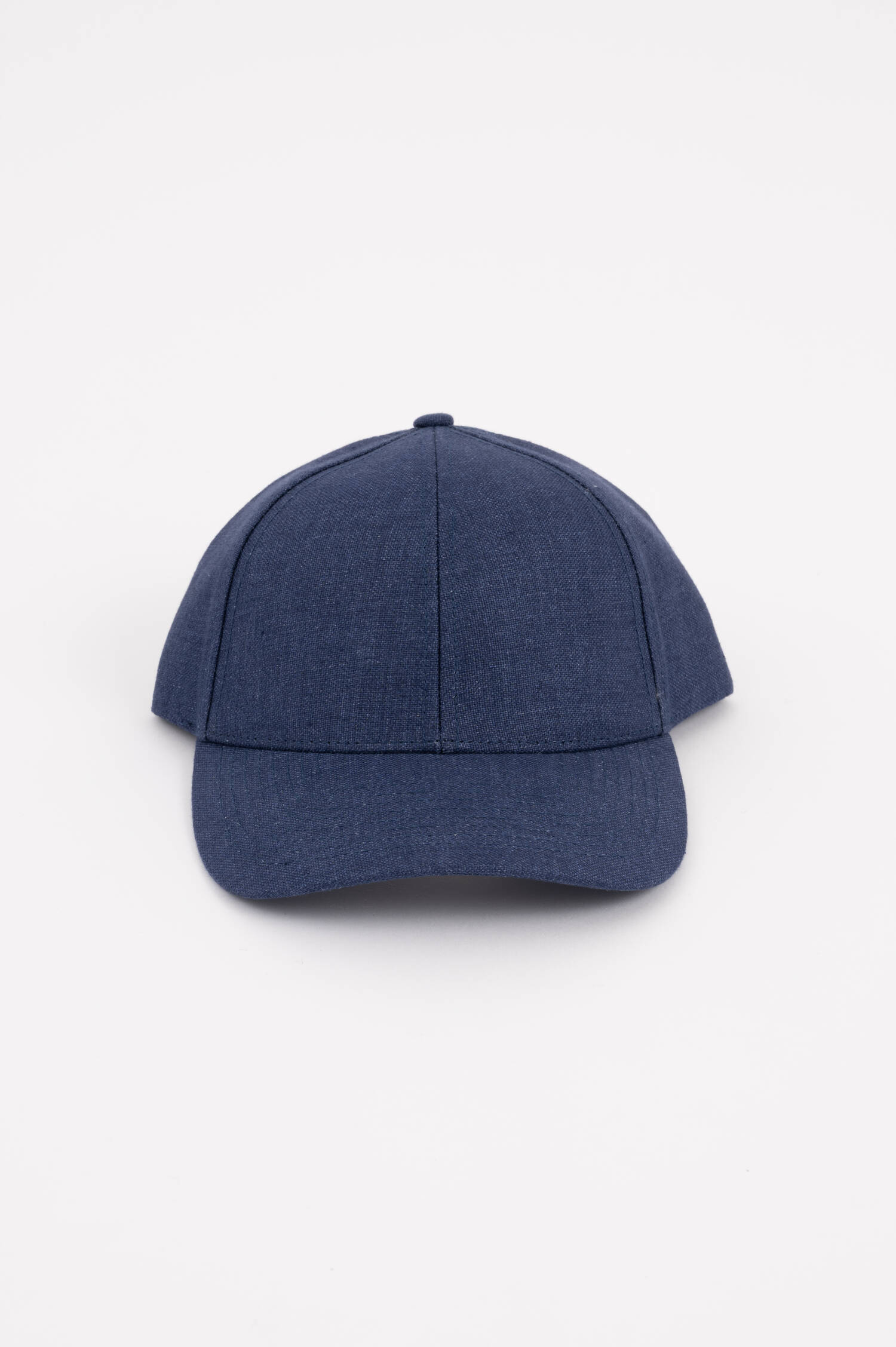 Leinen Basecap LIN in Dunkelblau