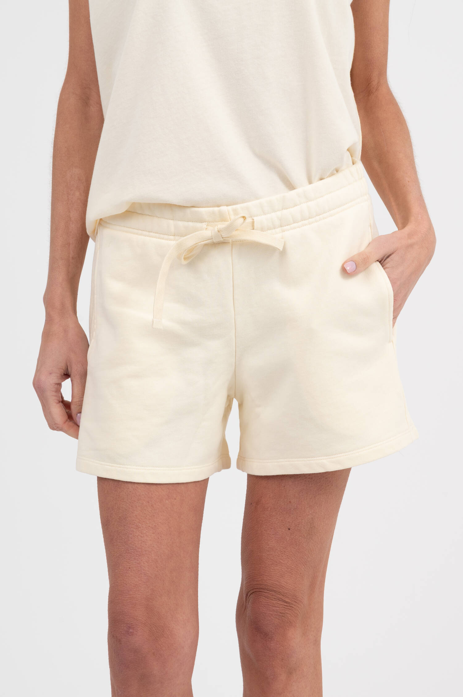 Jersey Shorts in Vanille