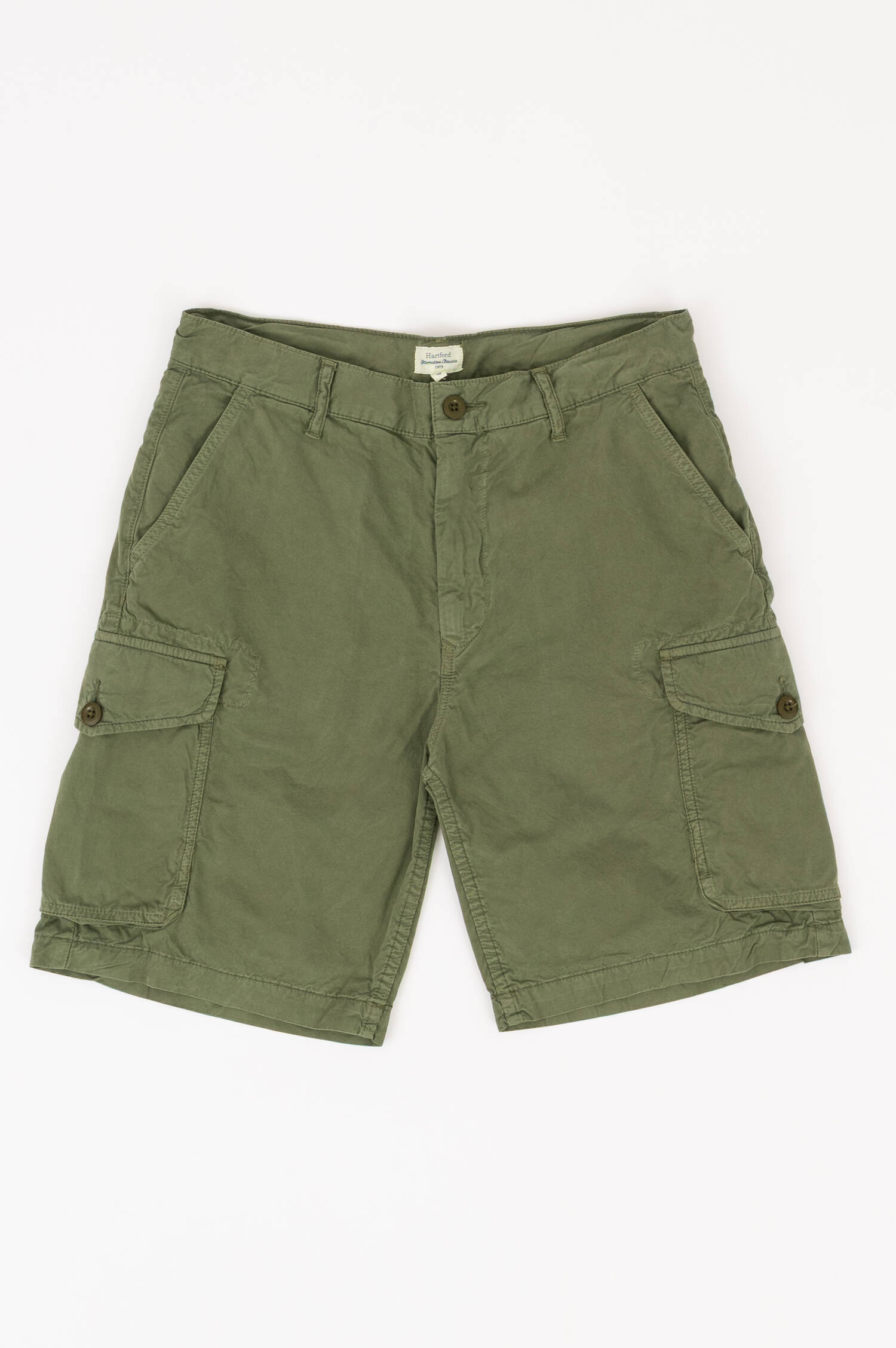 Bermuda Shorts in Oliv