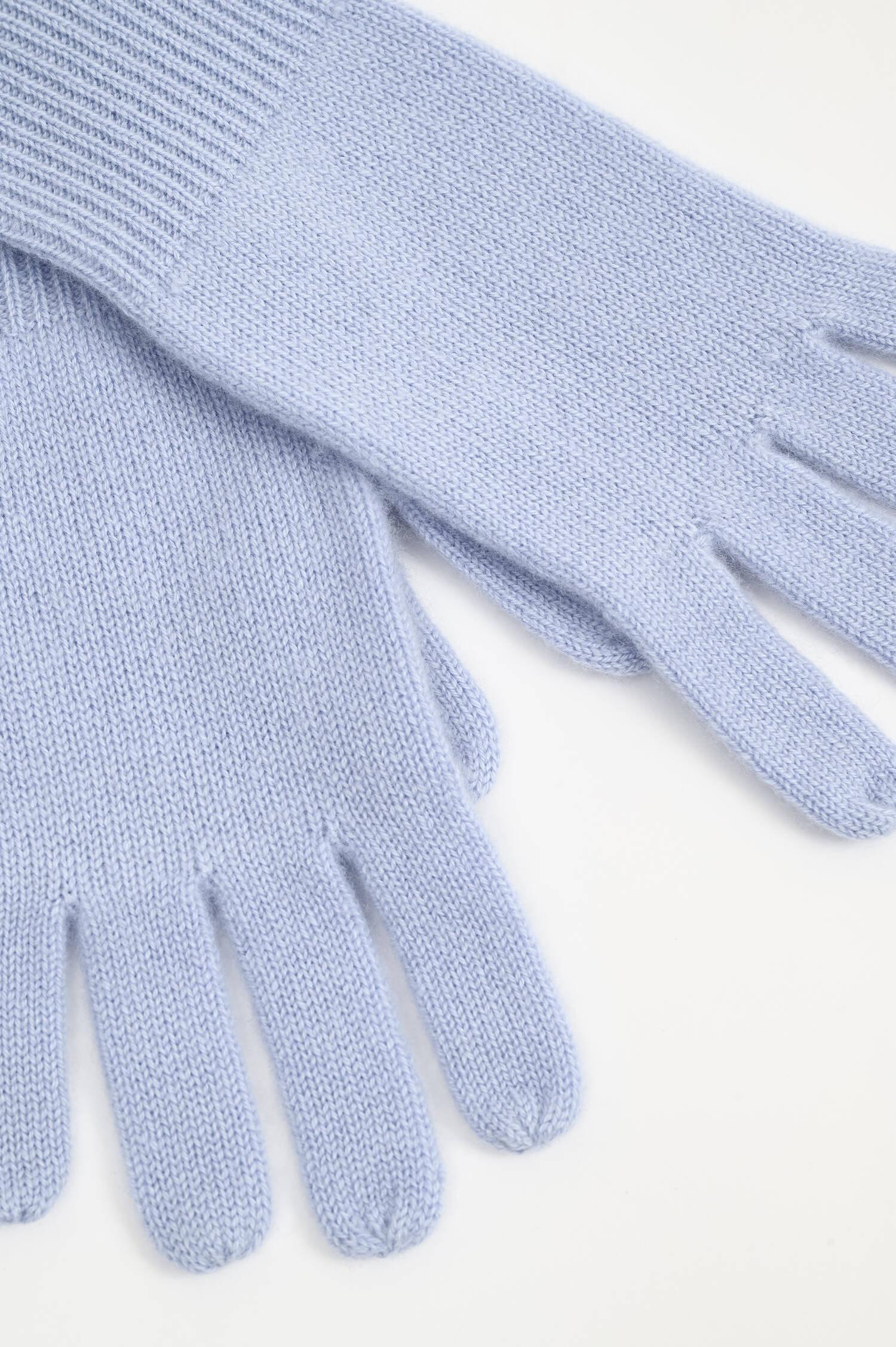 Cashmere Handschuhe in Hellblau Cashmere Handschuhe in Hellblau