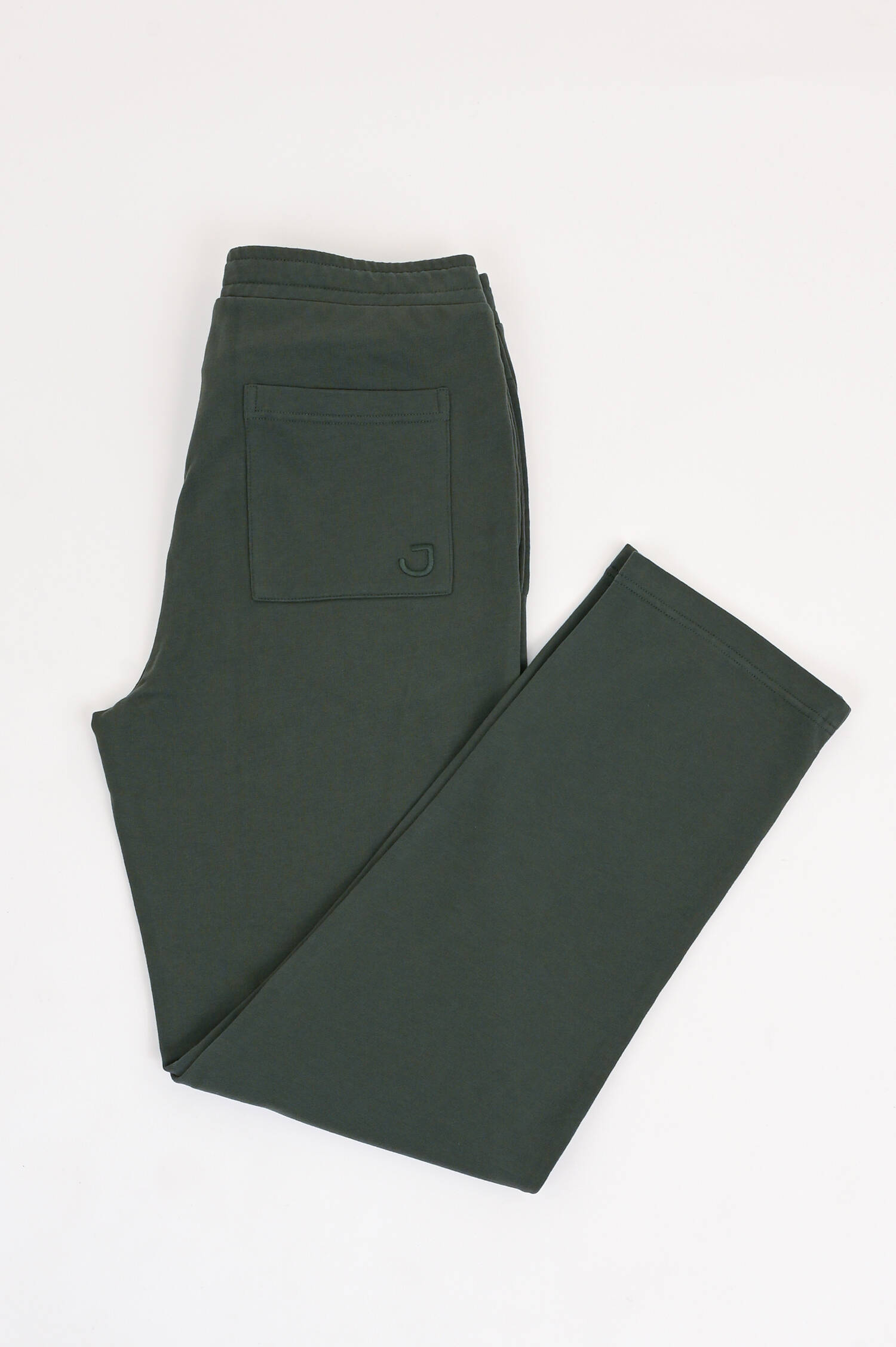 Jogginghose aus Baumwolle in Khaki