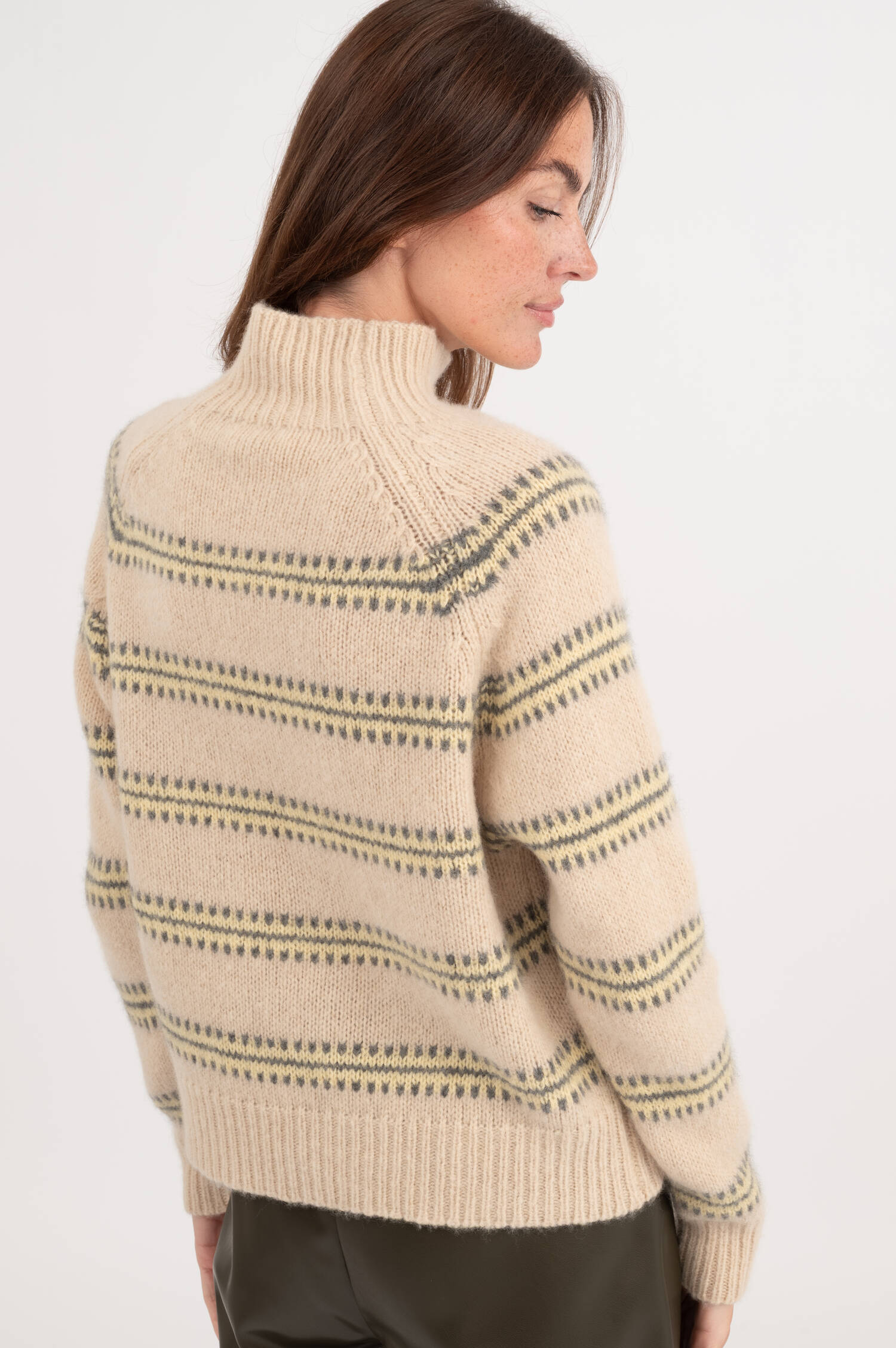 Cashmere Strickpullover in Beige Cashmere Strickpullover in Beige