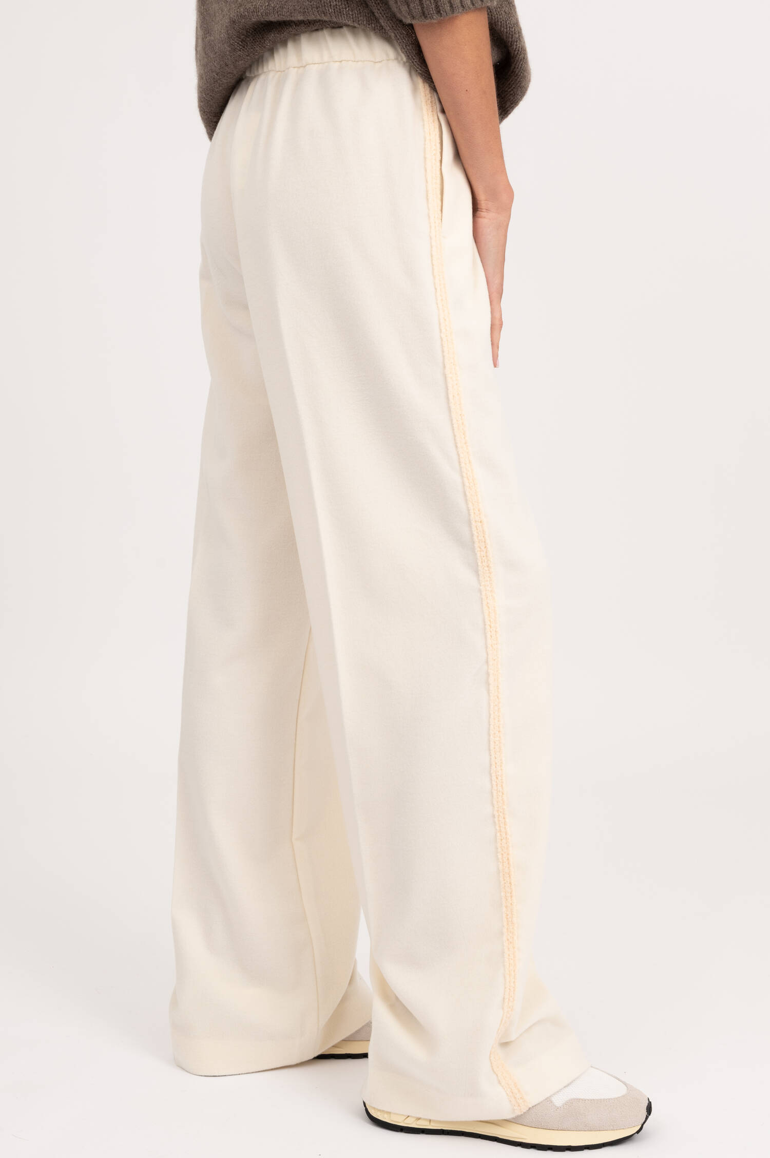 Woll-Mix Hose in Natur