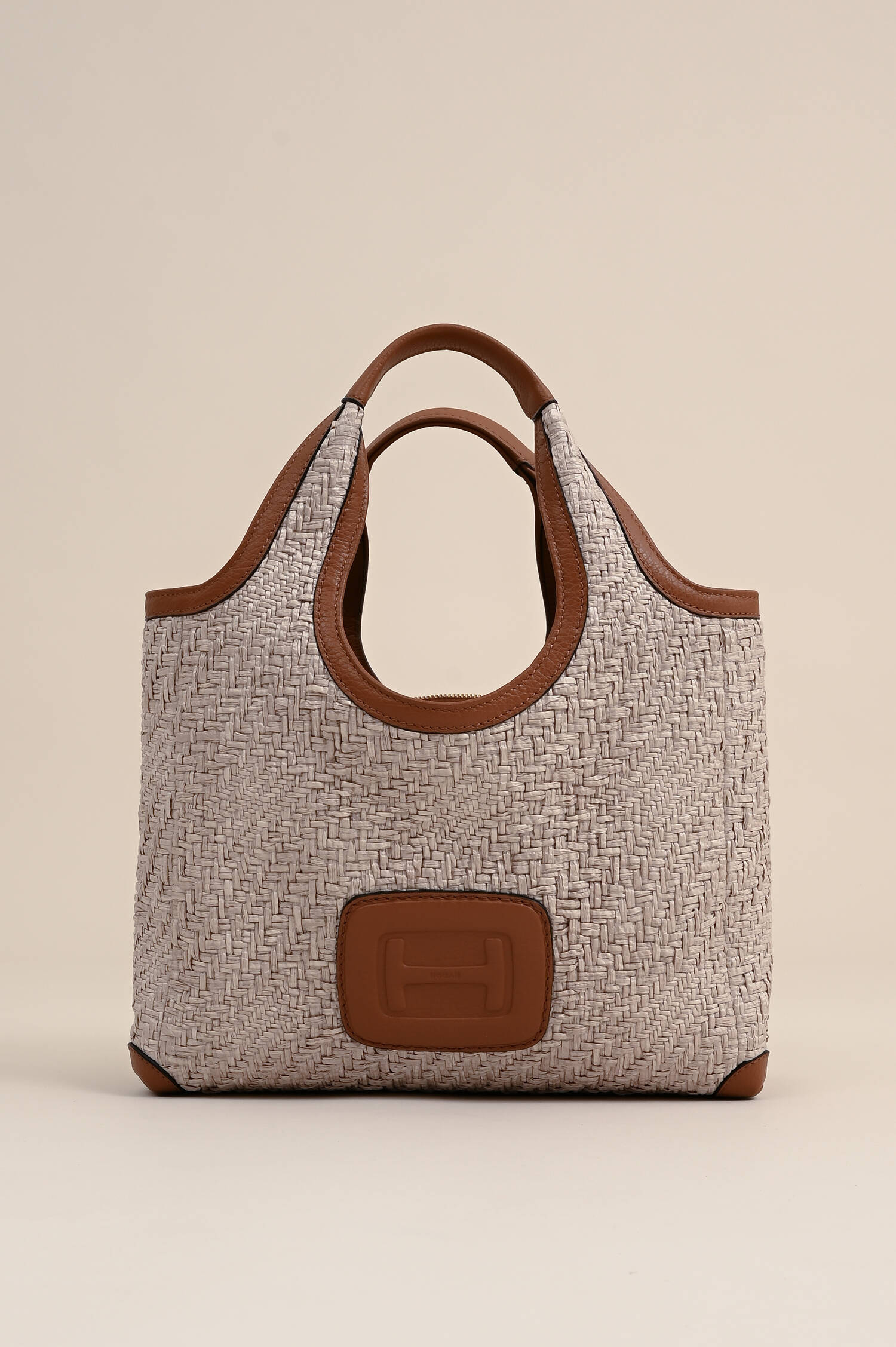 Shopper Smal HOGAN H-BAG in Braun/Elfenbein