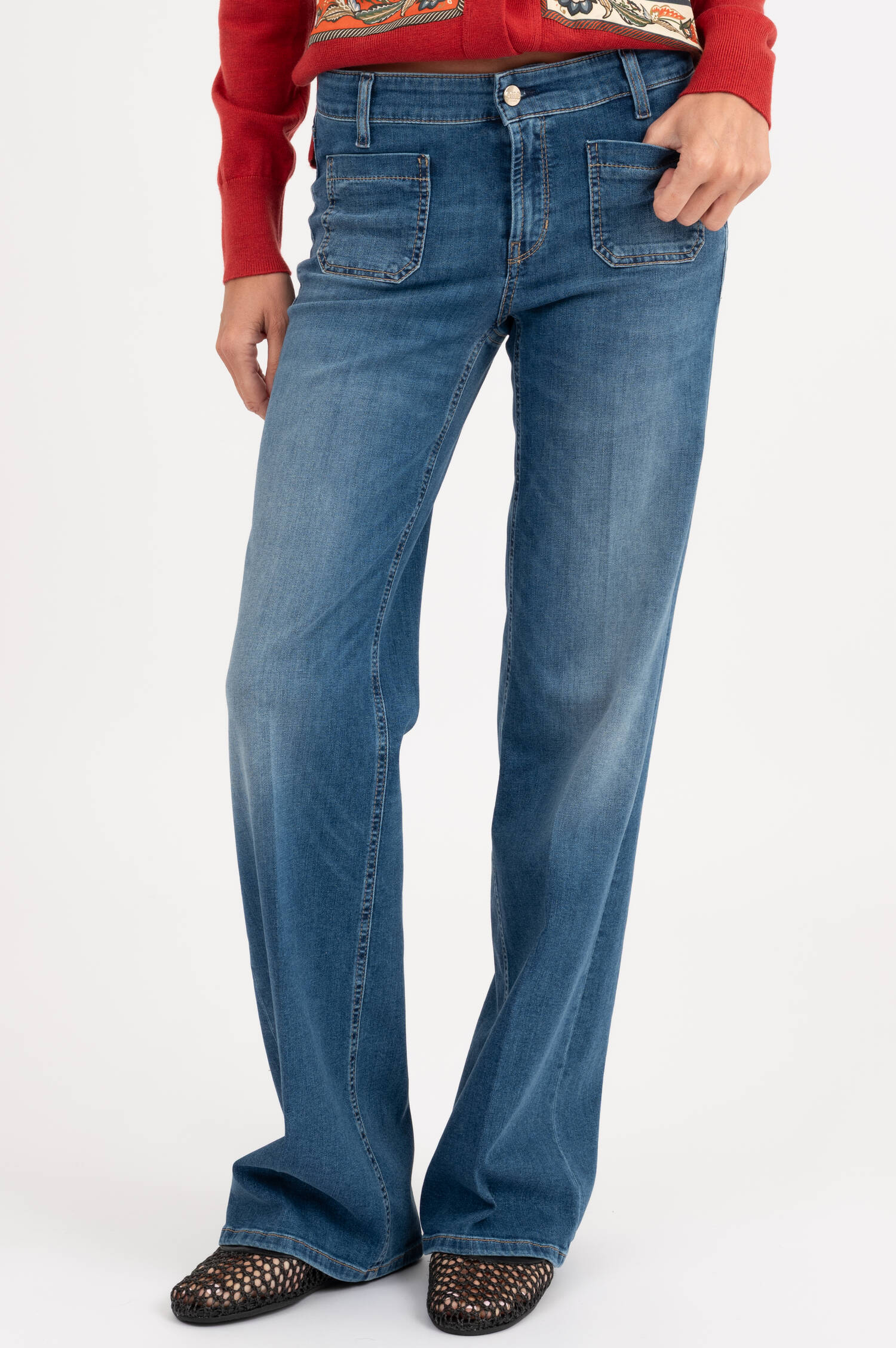 Jeans AMARA in Mittelblau Jeans AMARA in Mittelblau